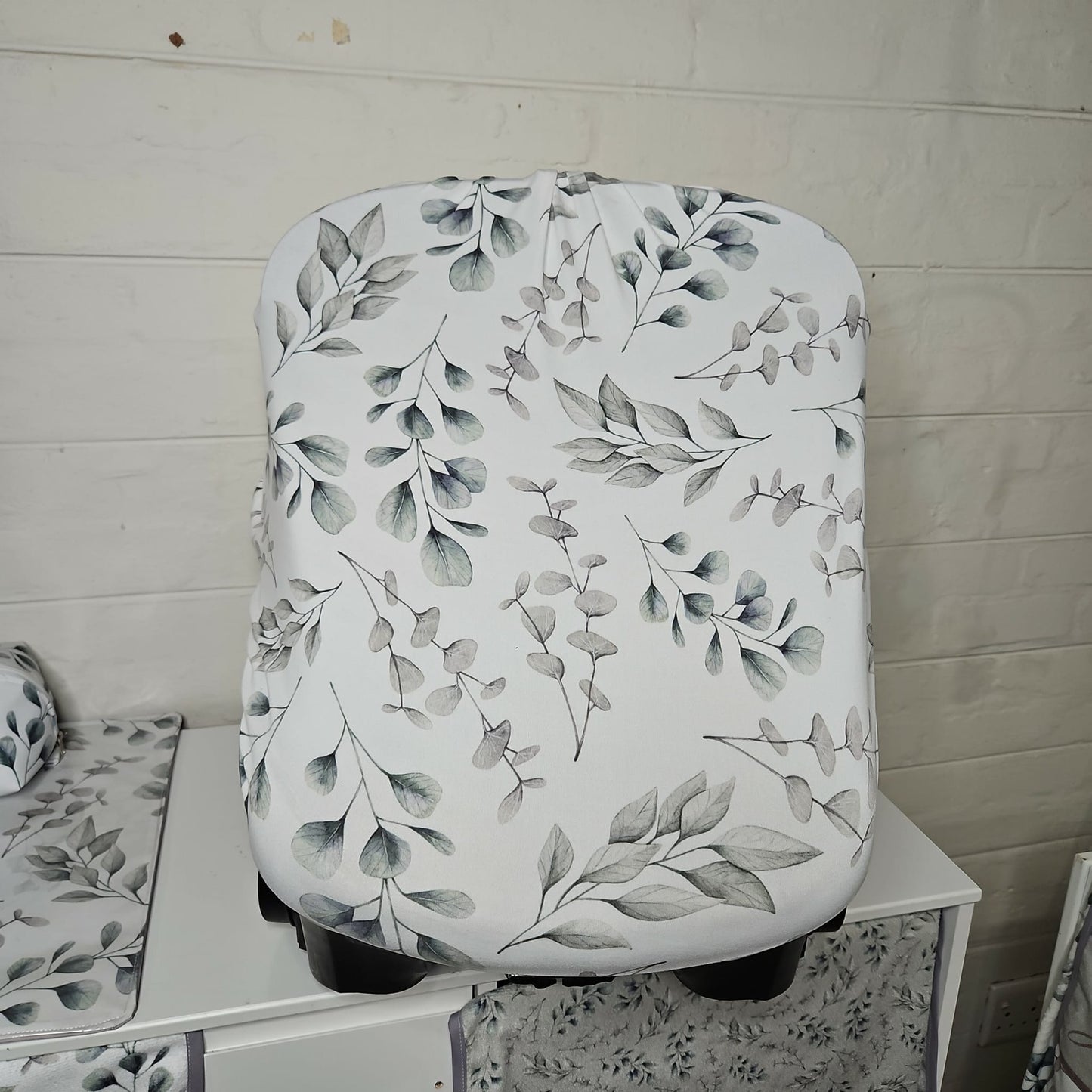 Sage Pennygum cot linen