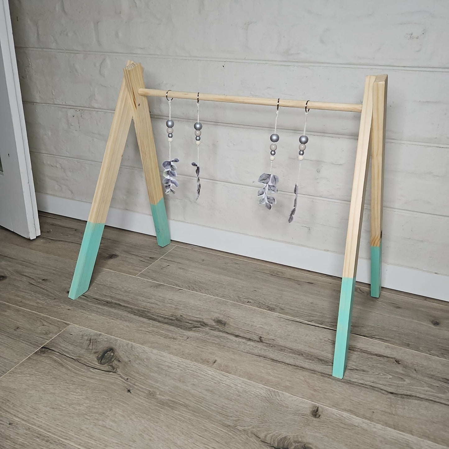 Sage Pennygum cot linen