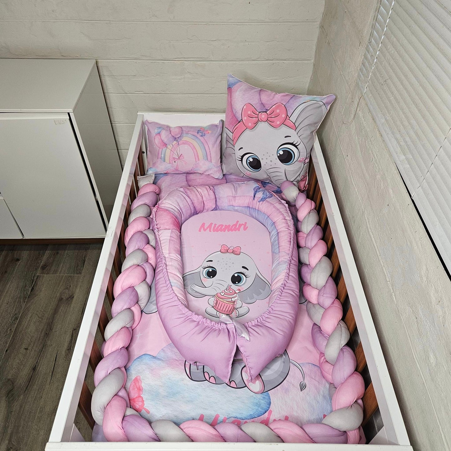 Magical Rainbow Cartoon Ellie baby nest