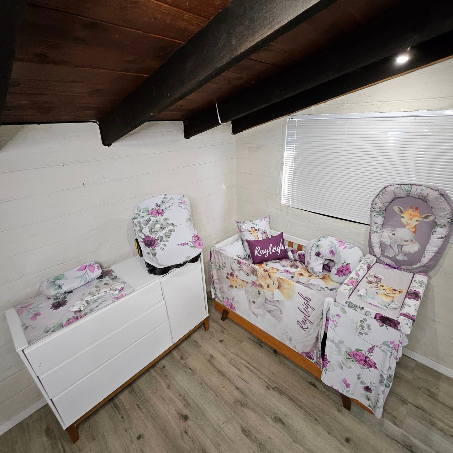 Purple Floral Safari - Sew Just More