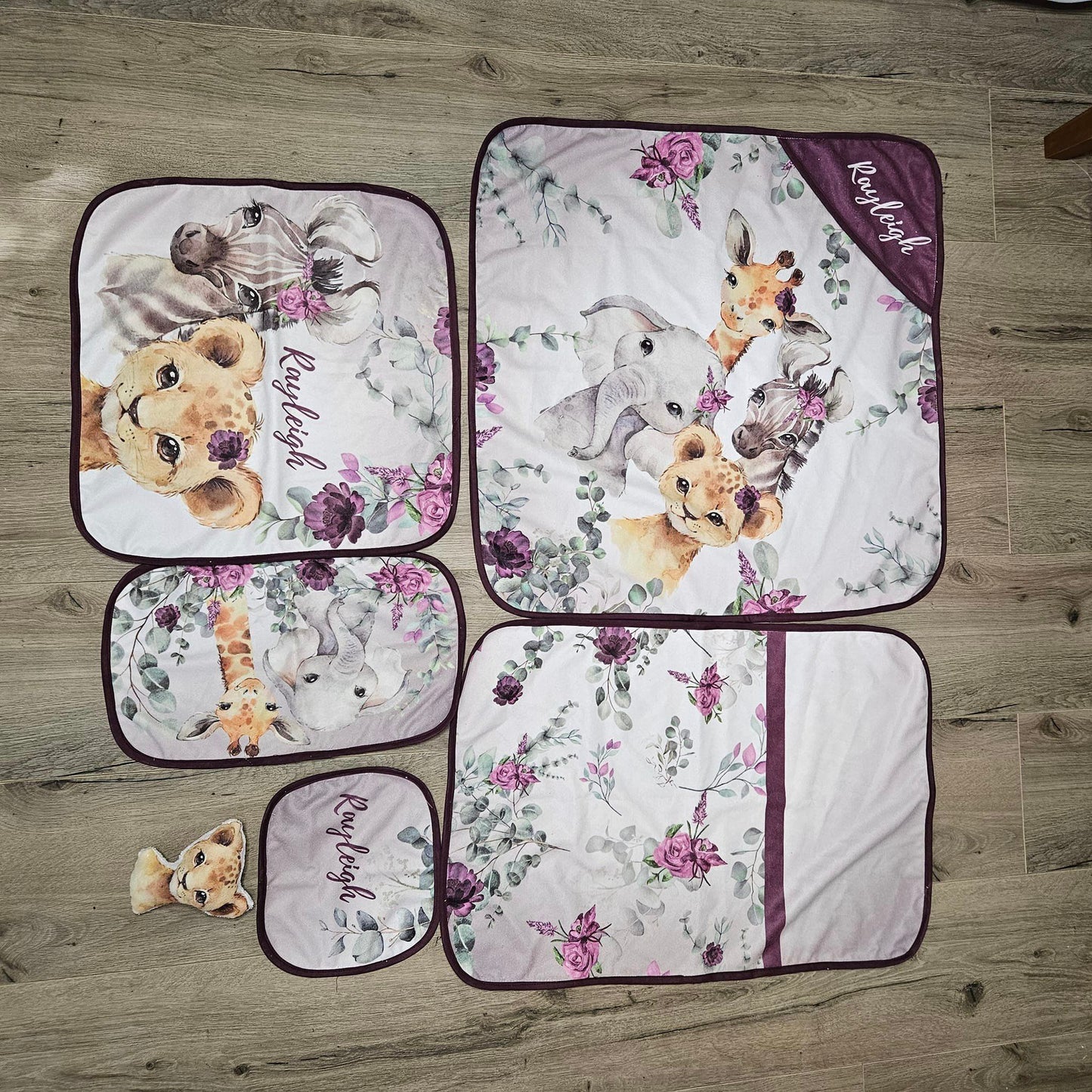 Purple Floral Safari - Sew Just More