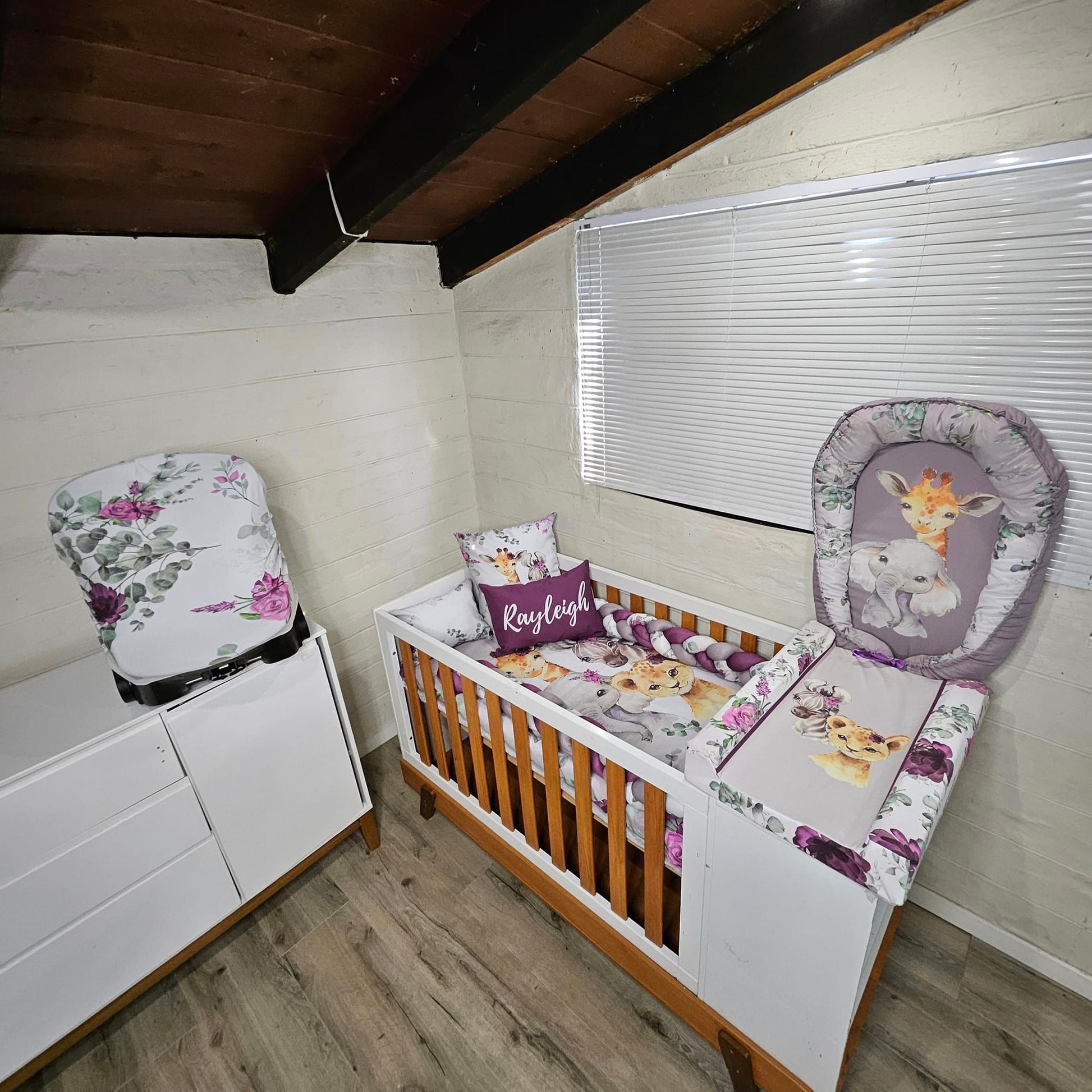 Purple Floral Safari - Sew Just More