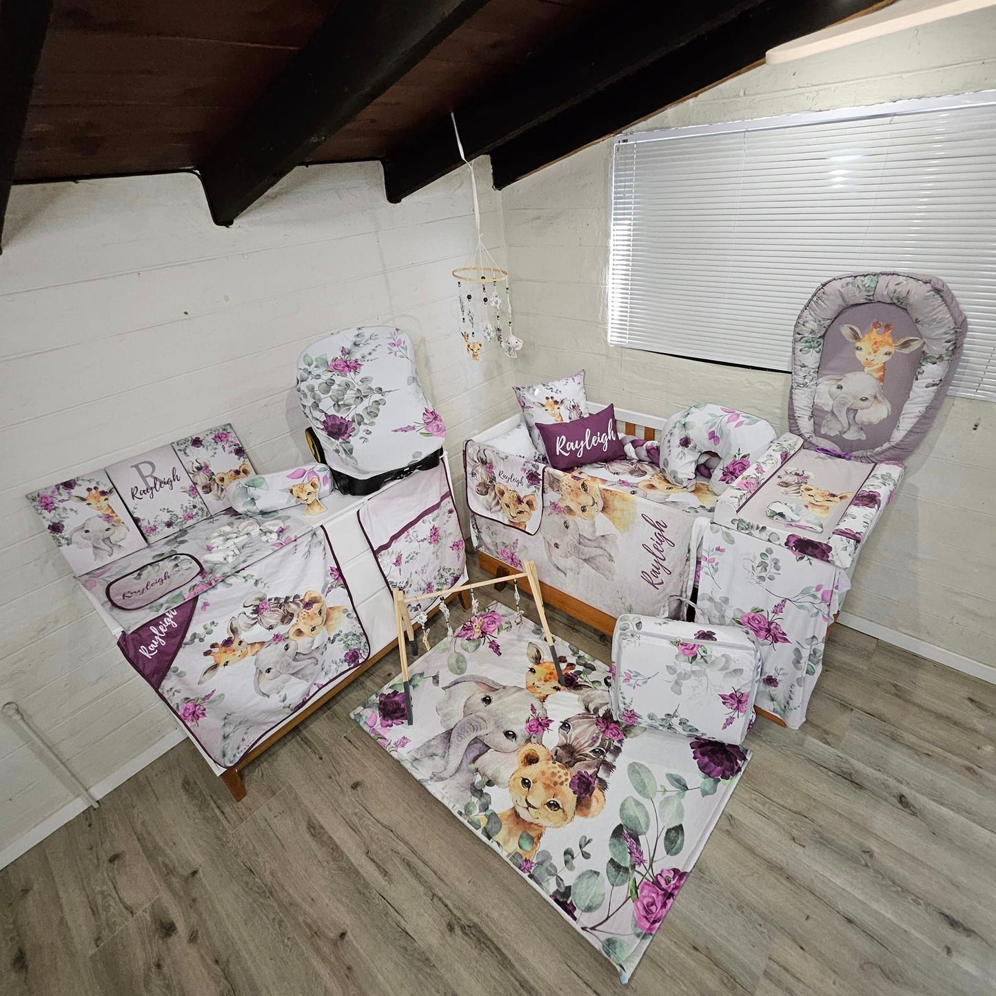 Purple Floral Safari - Sew Just More