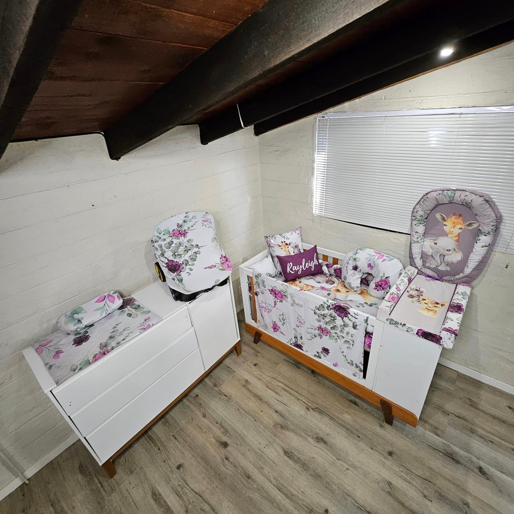 Purple Floral Safari - Sew Just More