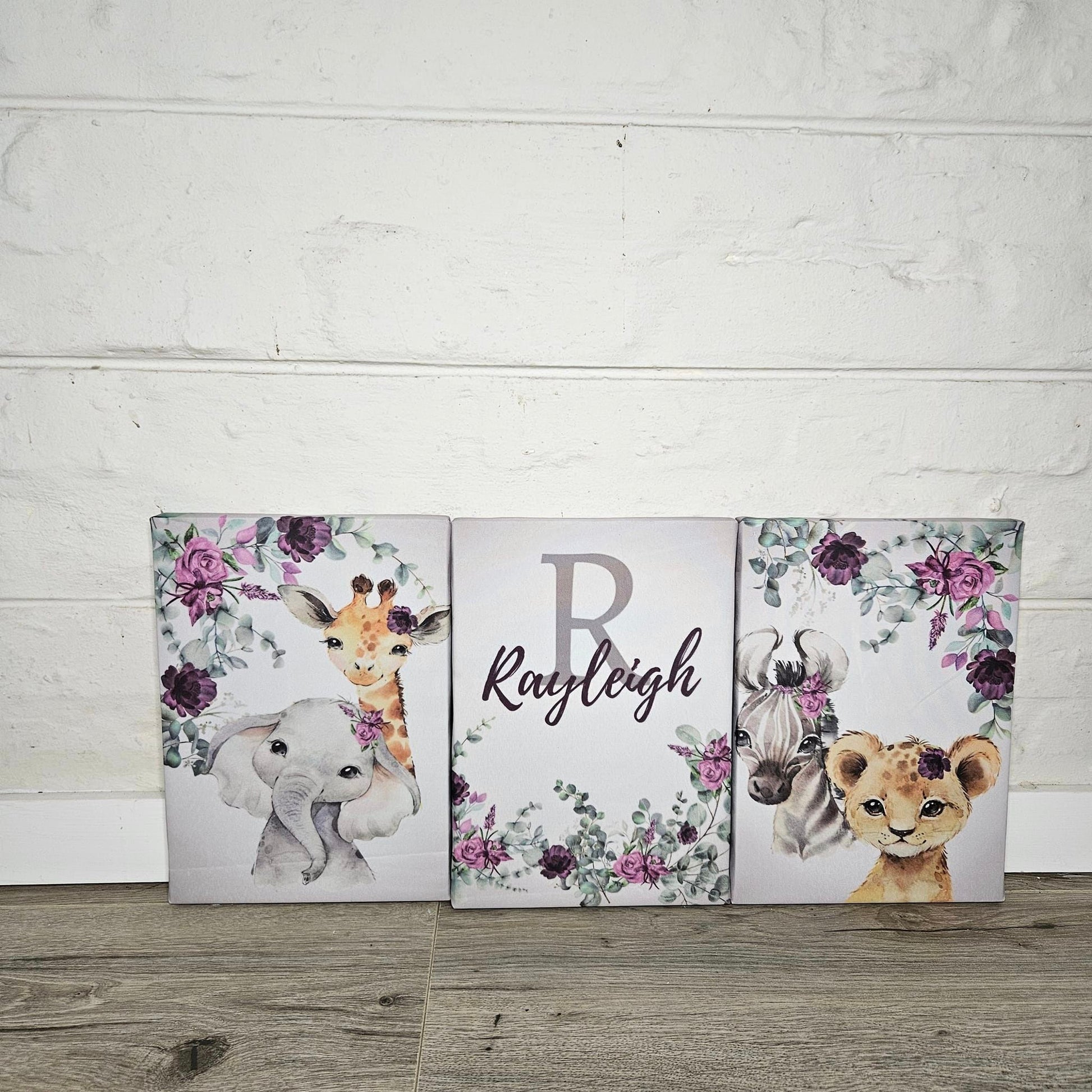 Purple Floral Safari - Sew Just More