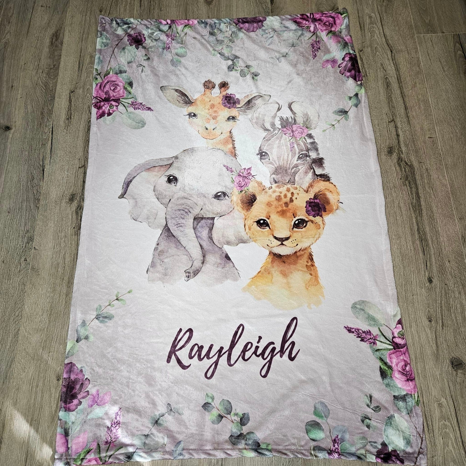 Purple Floral Safari - Sew Just More