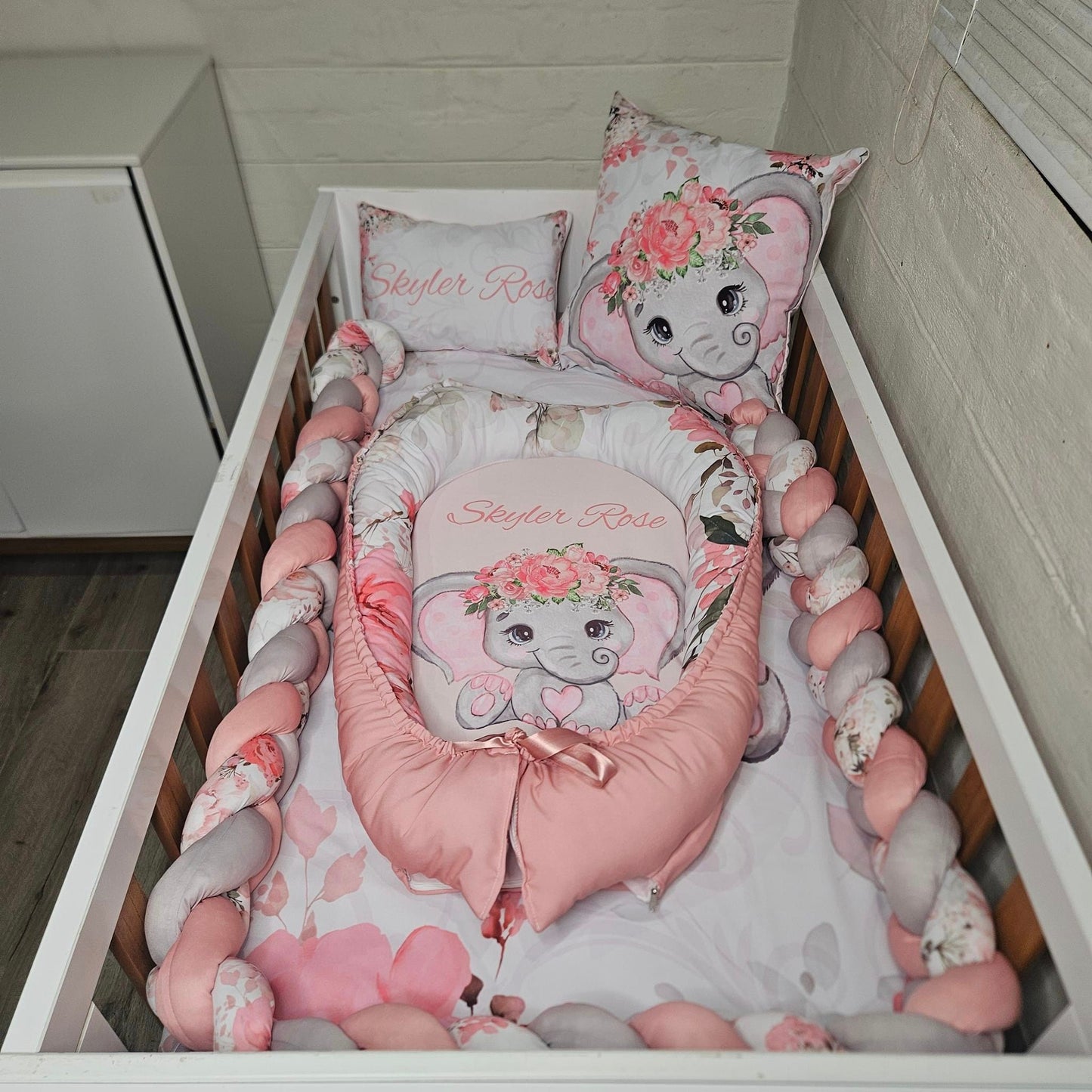 Sweet pink Floral Ellie - Sew Just More