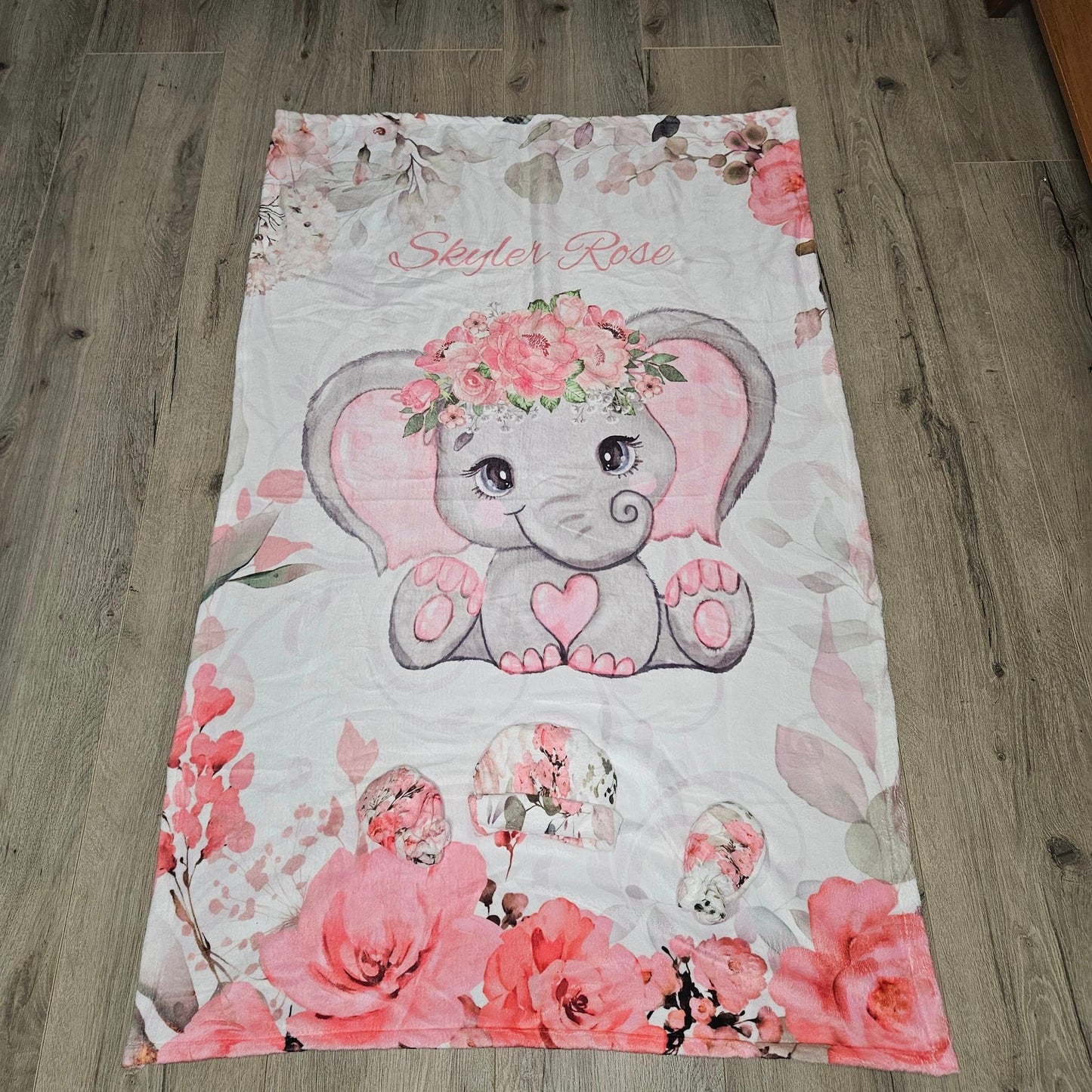 Sweet pink Floral Ellie - Sew Just More