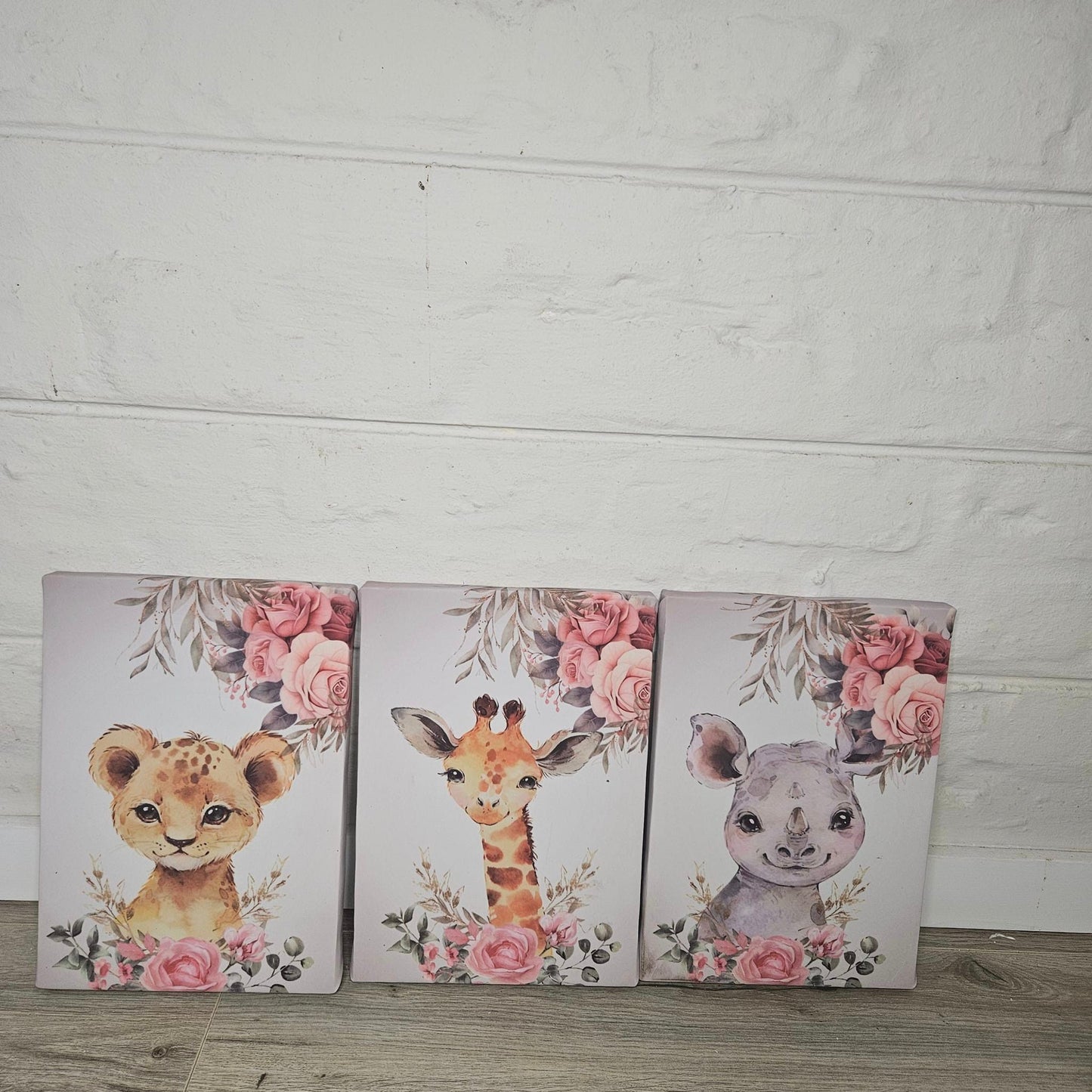 Pink and Grey Rosy Safari - Sew Just More