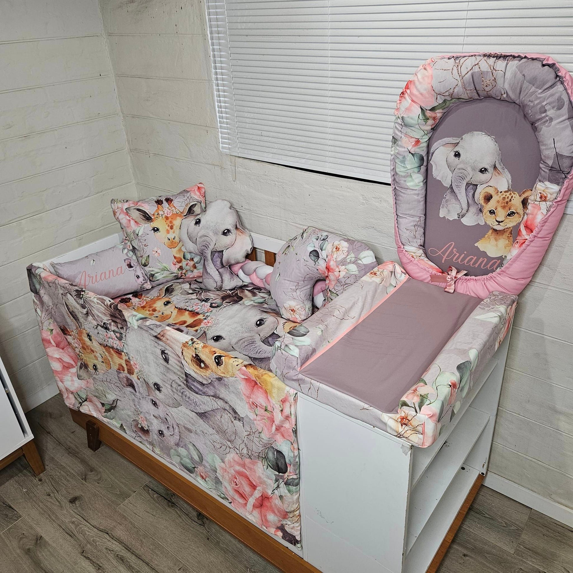 Grey Marble Safari - Sew Just More