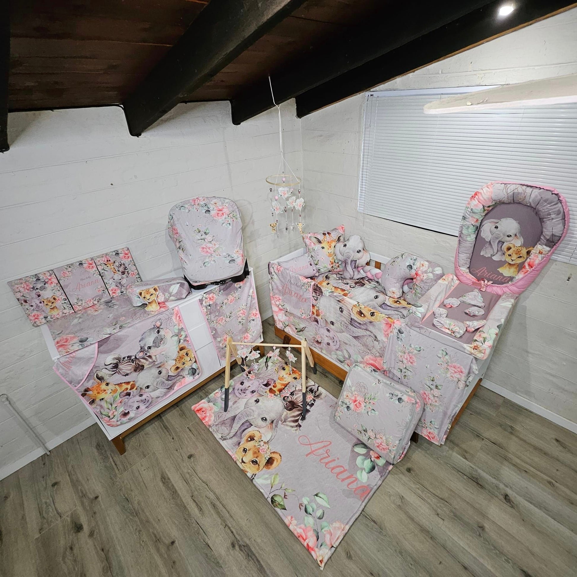 Grey Marble Safari - Sew Just More