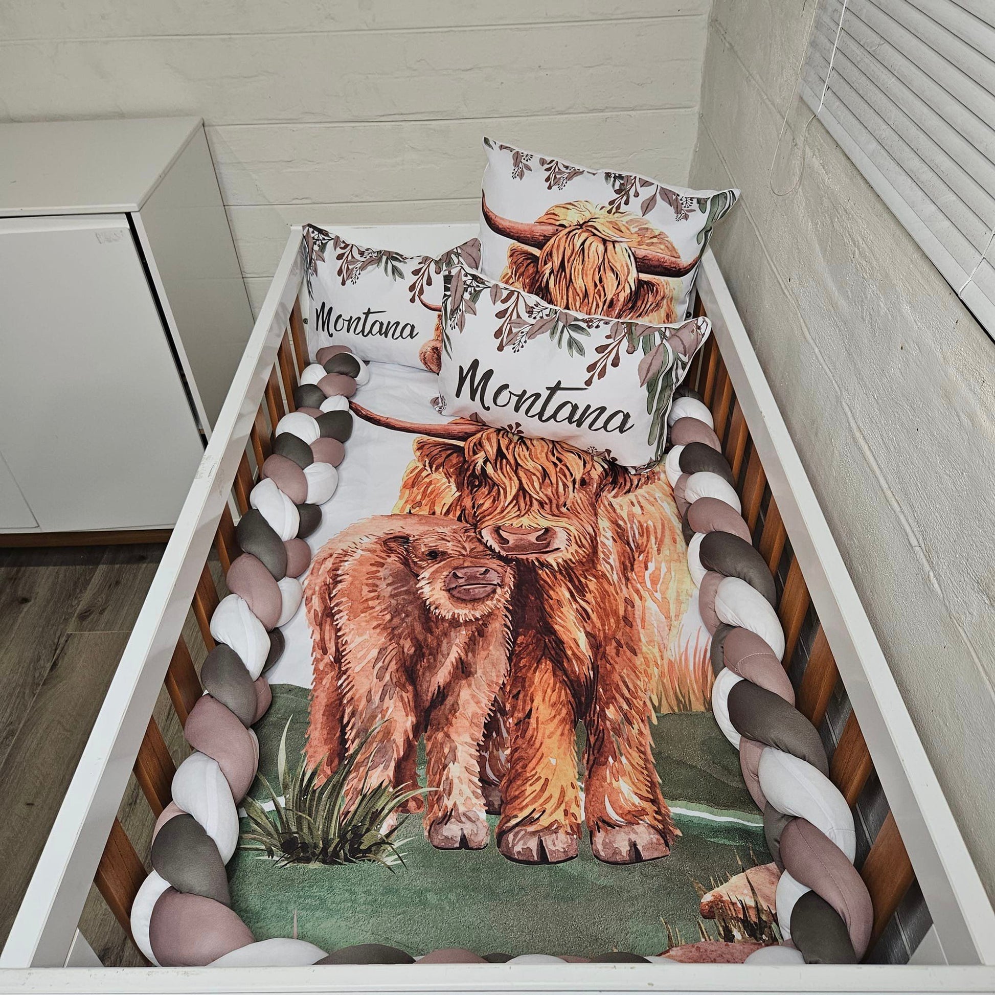 Natural Highland Cow - Sew Just More