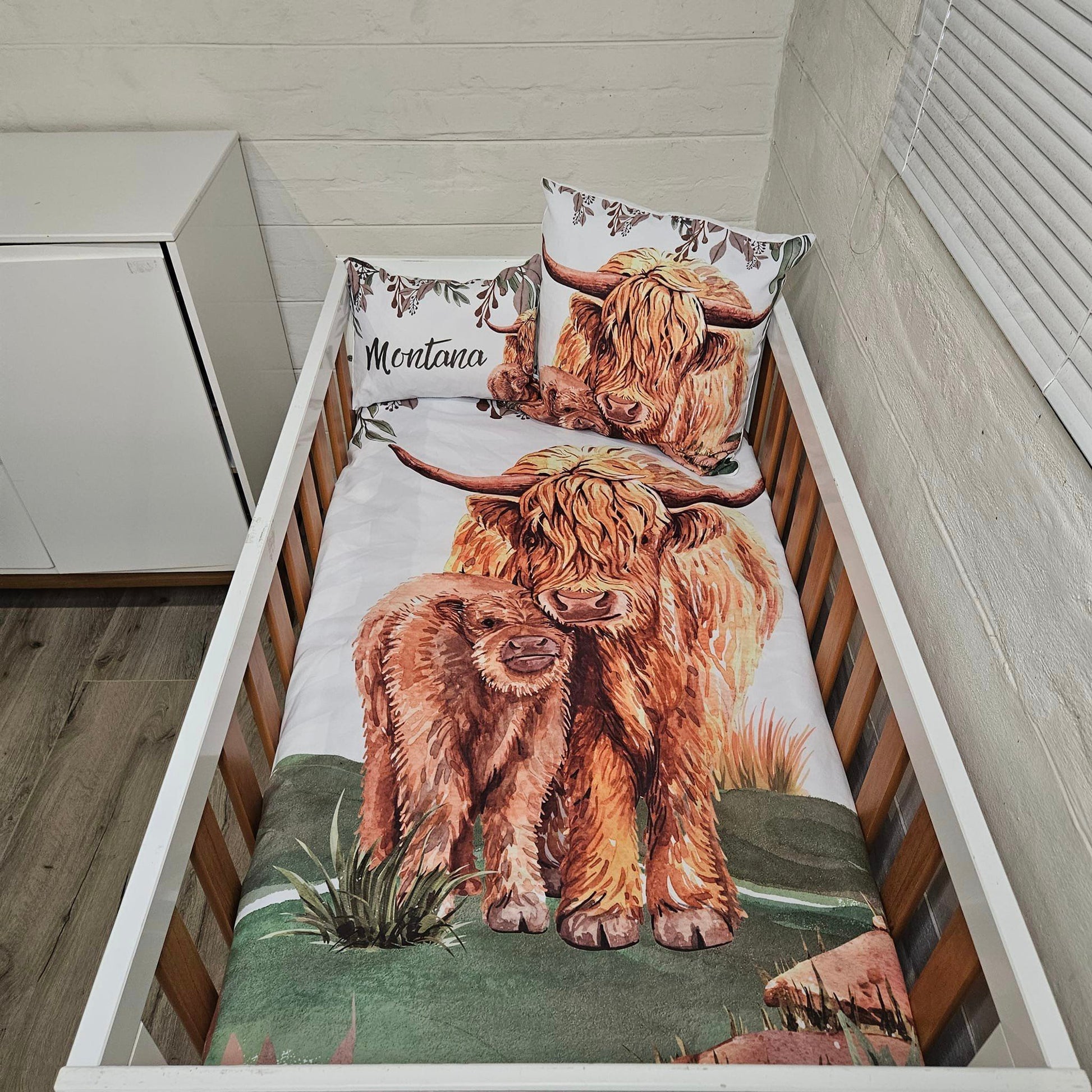 Natural Highland Cow - Sew Just More