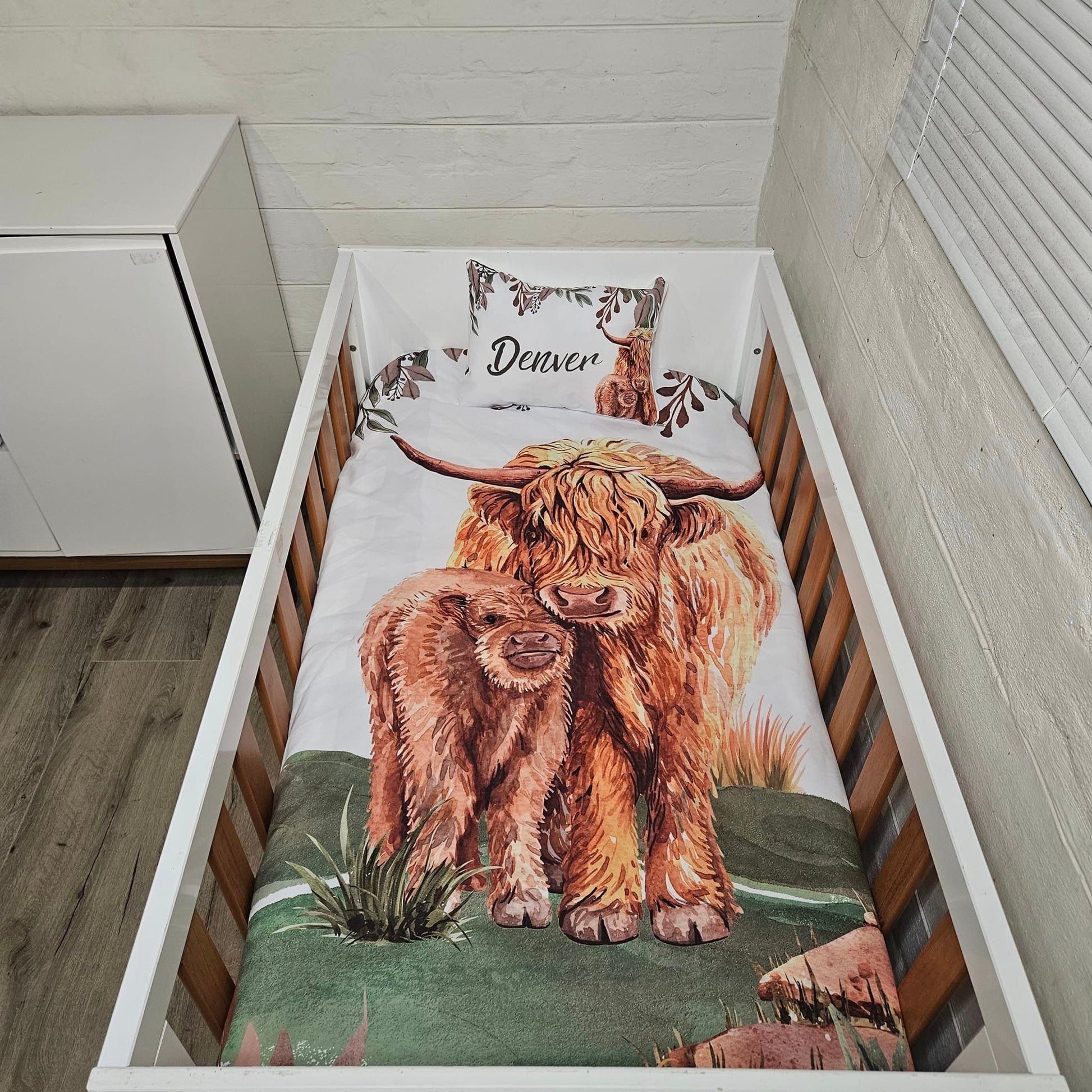 Natural Highland Cow - Sew Just More