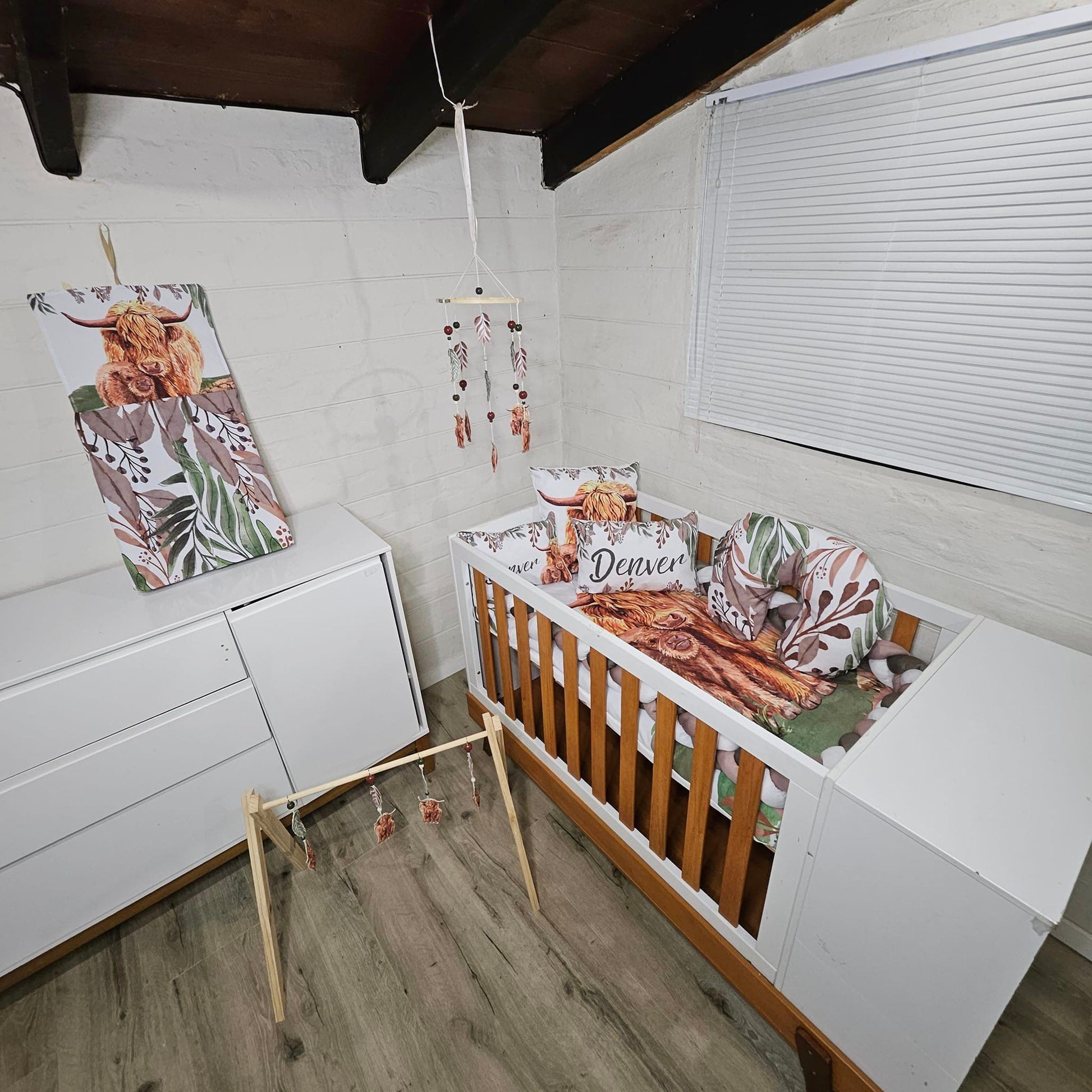 Natural Highland Cow - Sew Just More