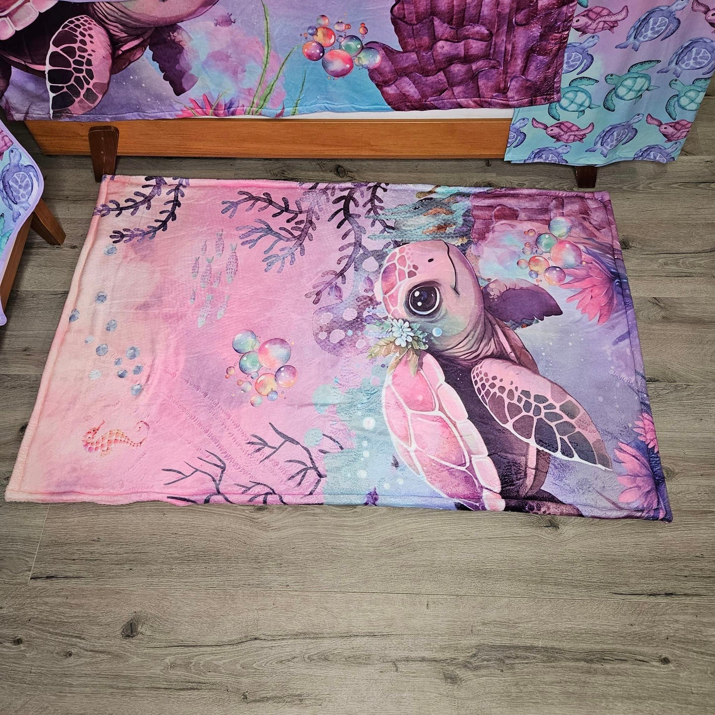 Pink Sea Turtle - Sew Just More