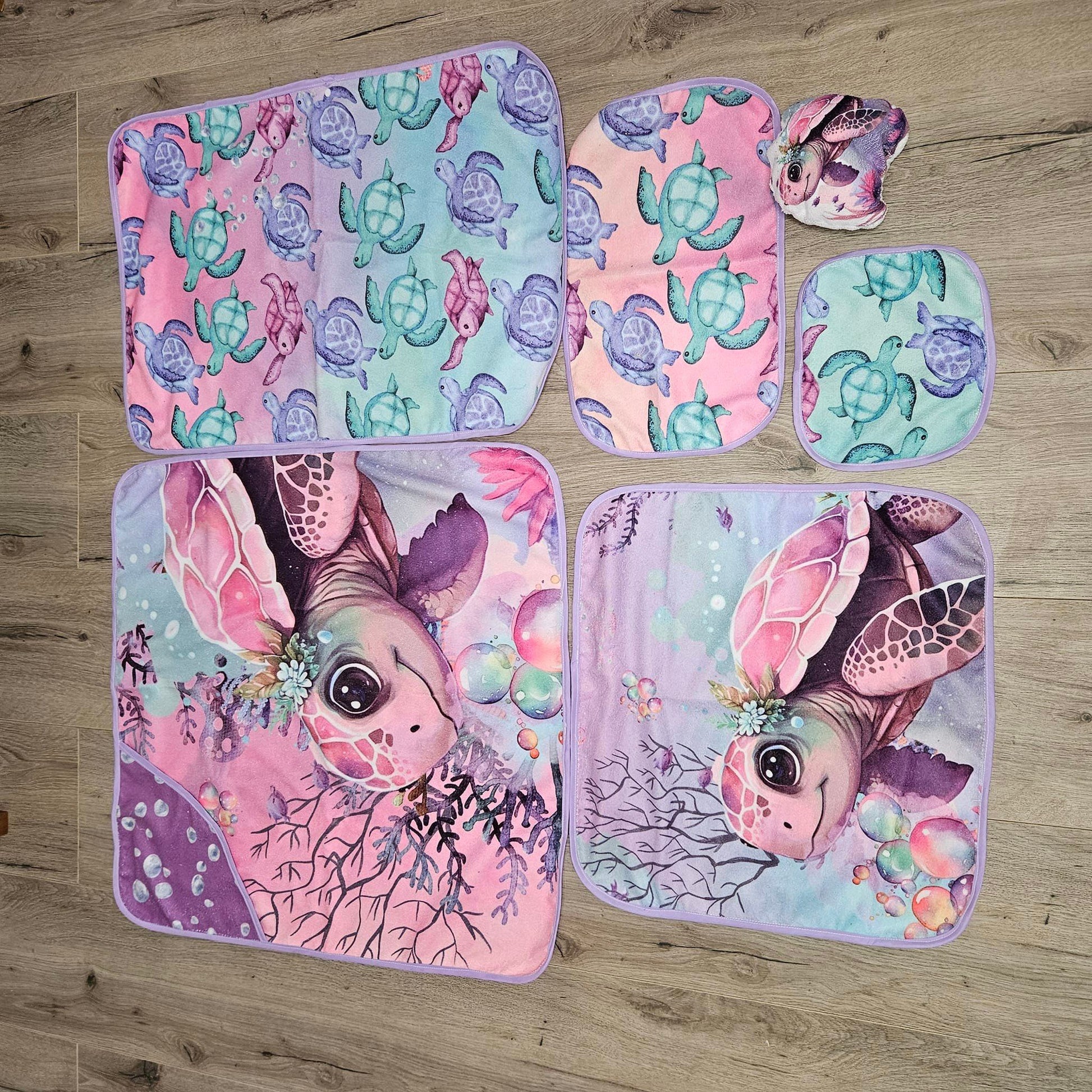 Pink Sea Turtle - Sew Just More