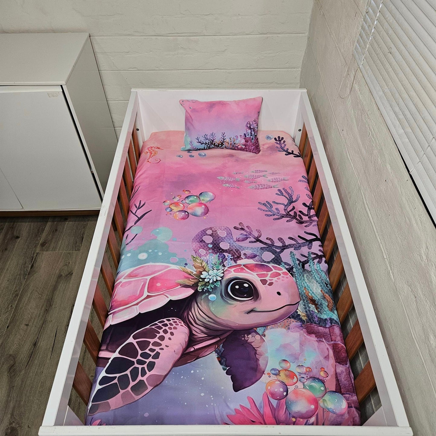 Pink Sea Turtle - Sew Just More