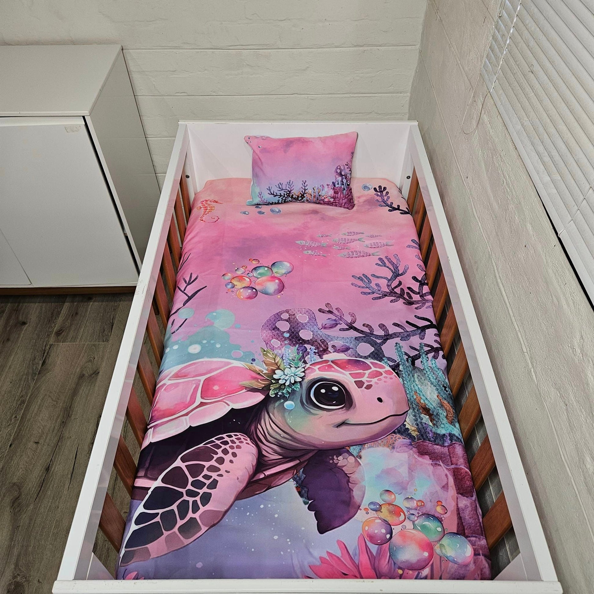 Pink Sea Turtle - Sew Just More