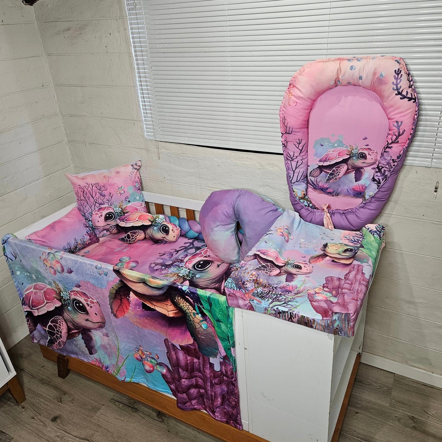 Pink Sea Turtle - Sew Just More