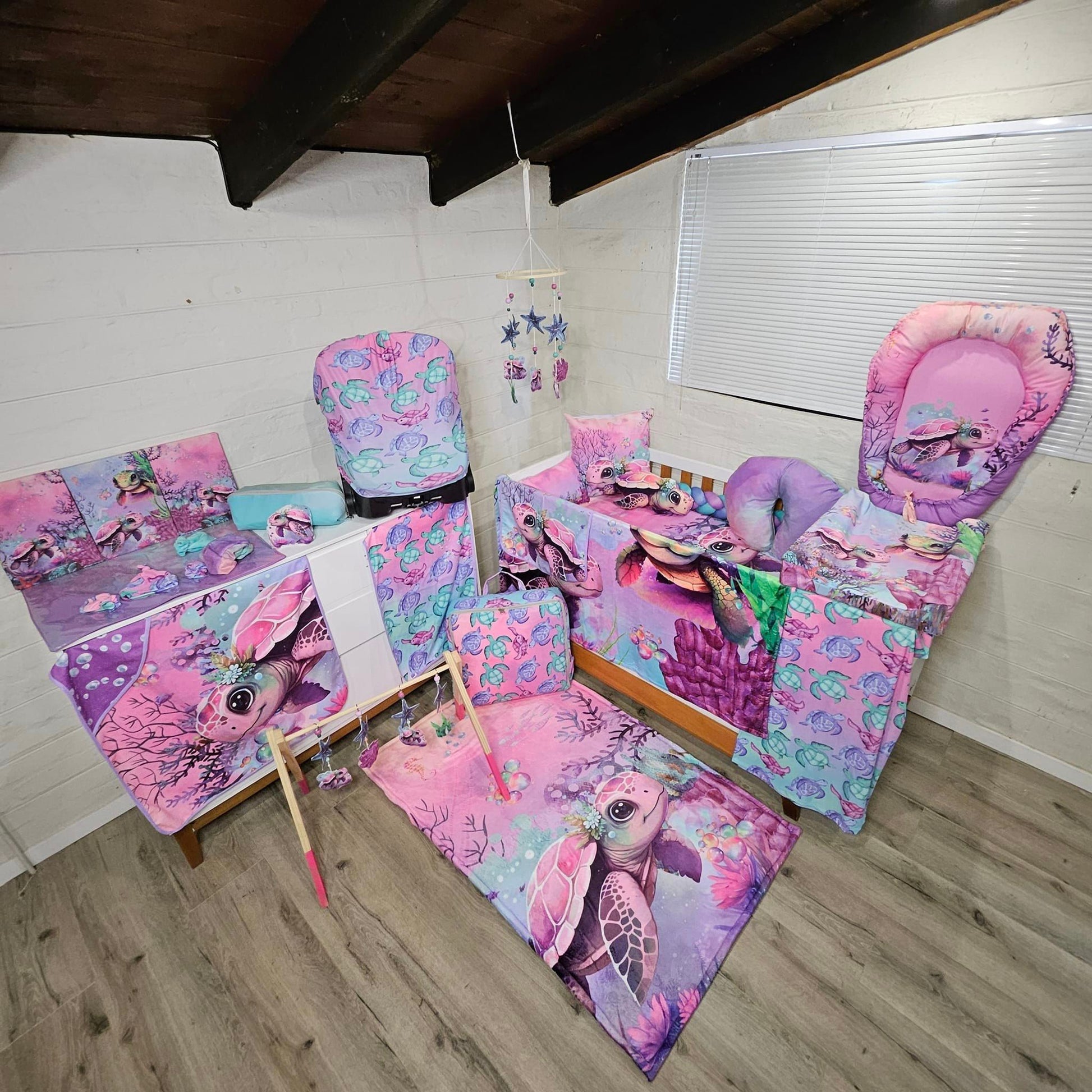 Pink Sea Turtle - Sew Just More