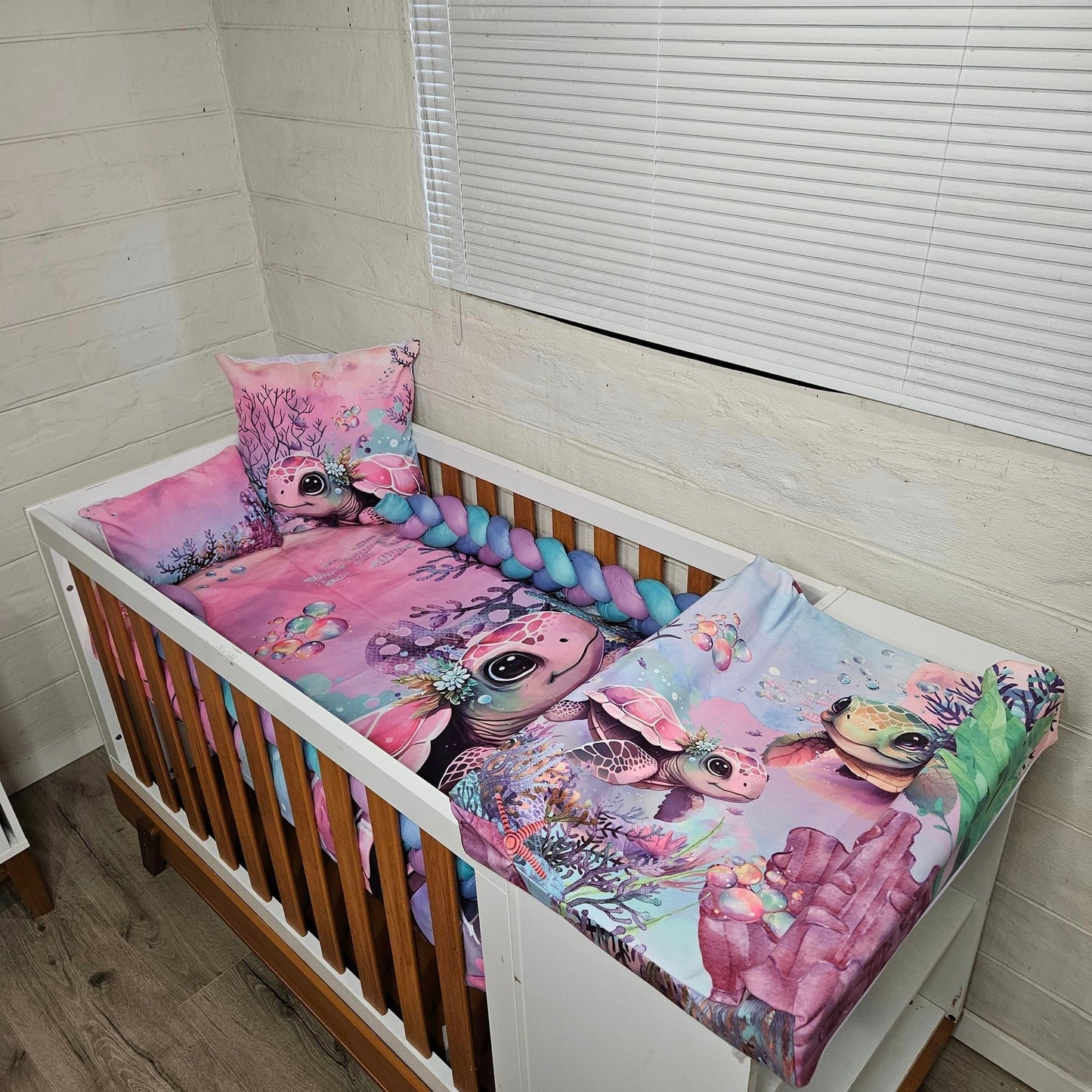 Pink Sea Turtle - Sew Just More