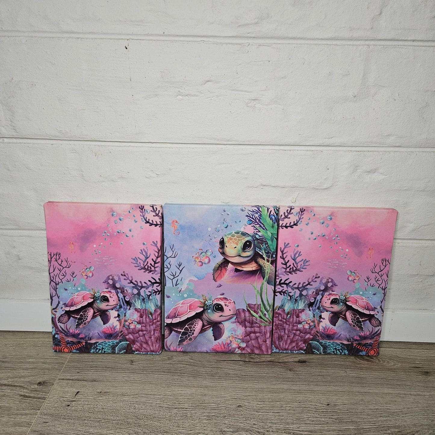 Pink Sea Turtle - Sew Just More