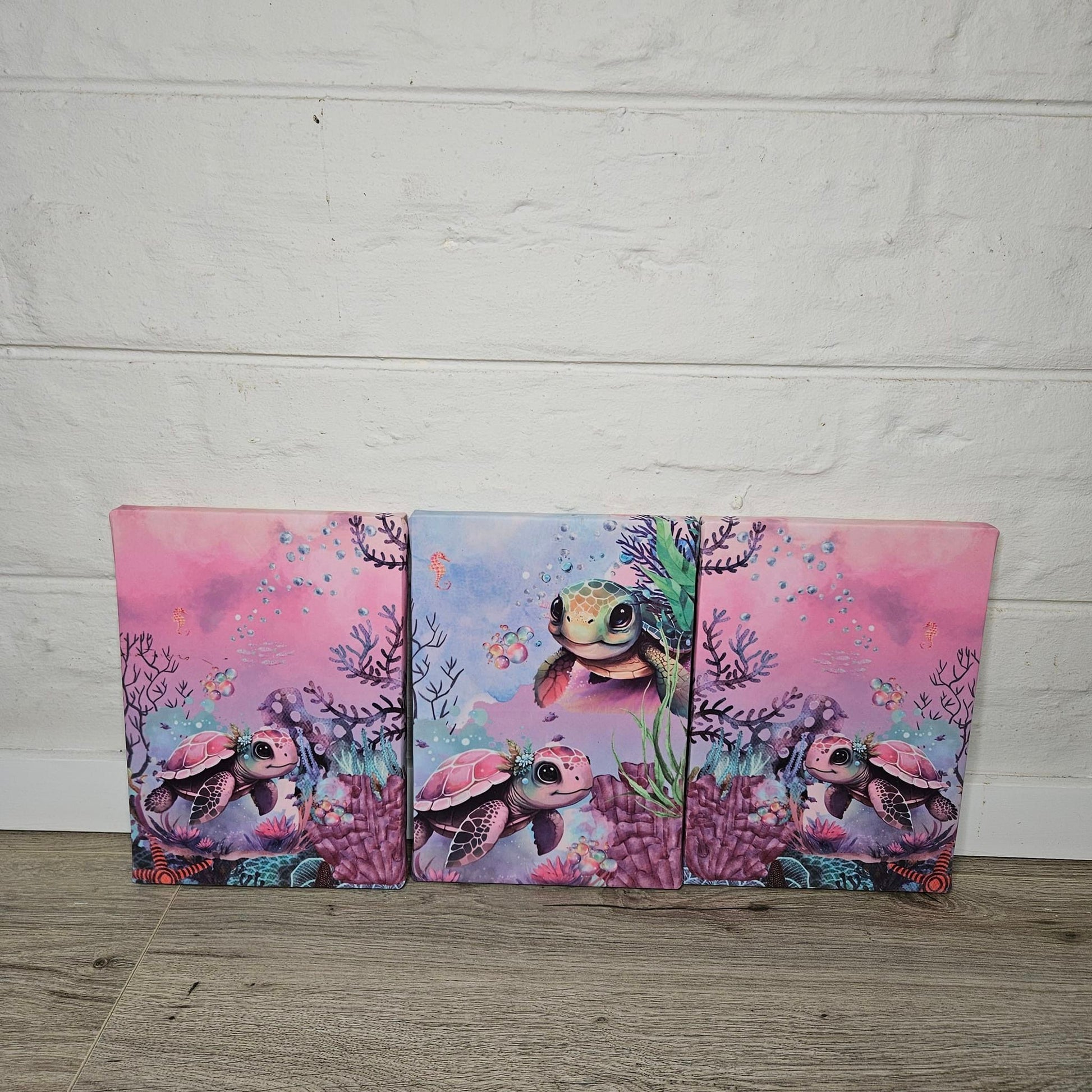 Pink Sea Turtle - Sew Just More