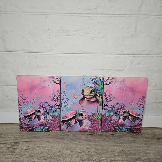 Pink Sea Turtle - Sew Just More