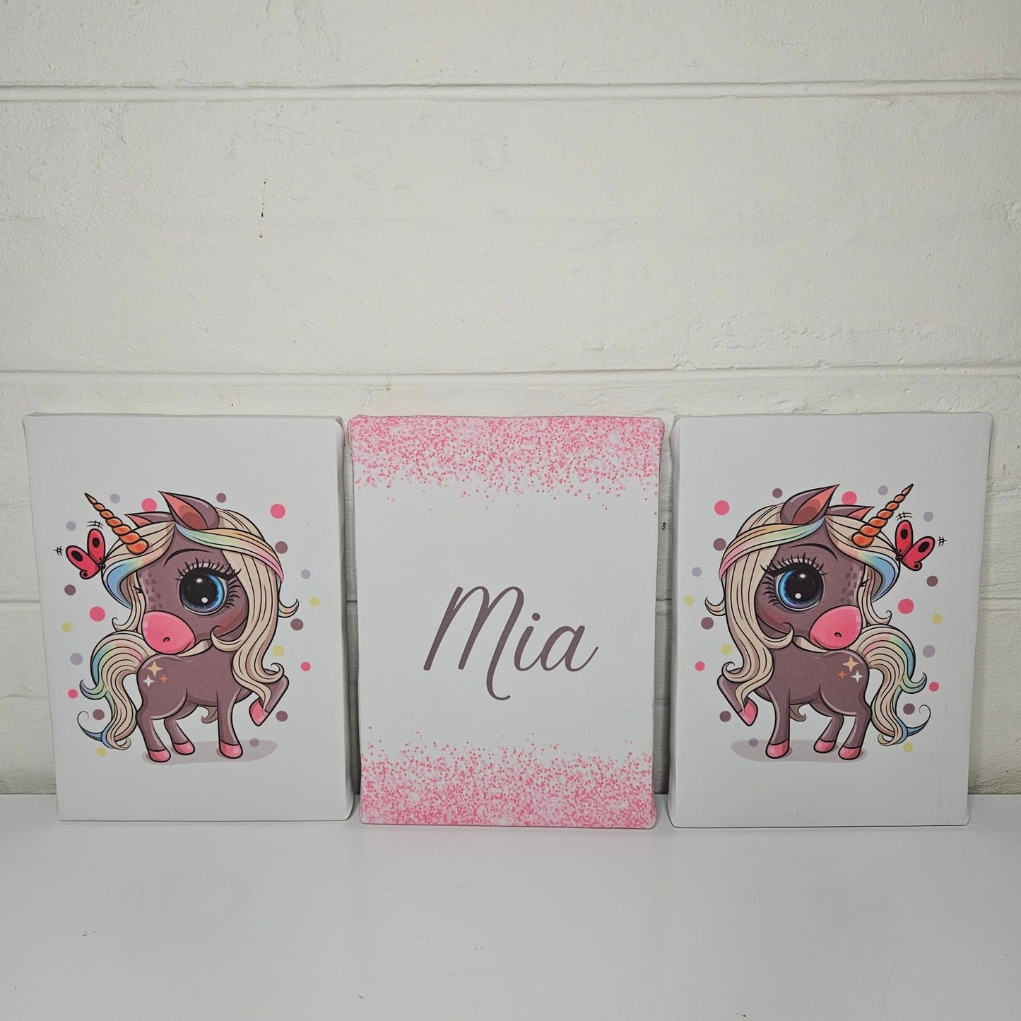 Pink Glitter Unicorn - Sew Just More