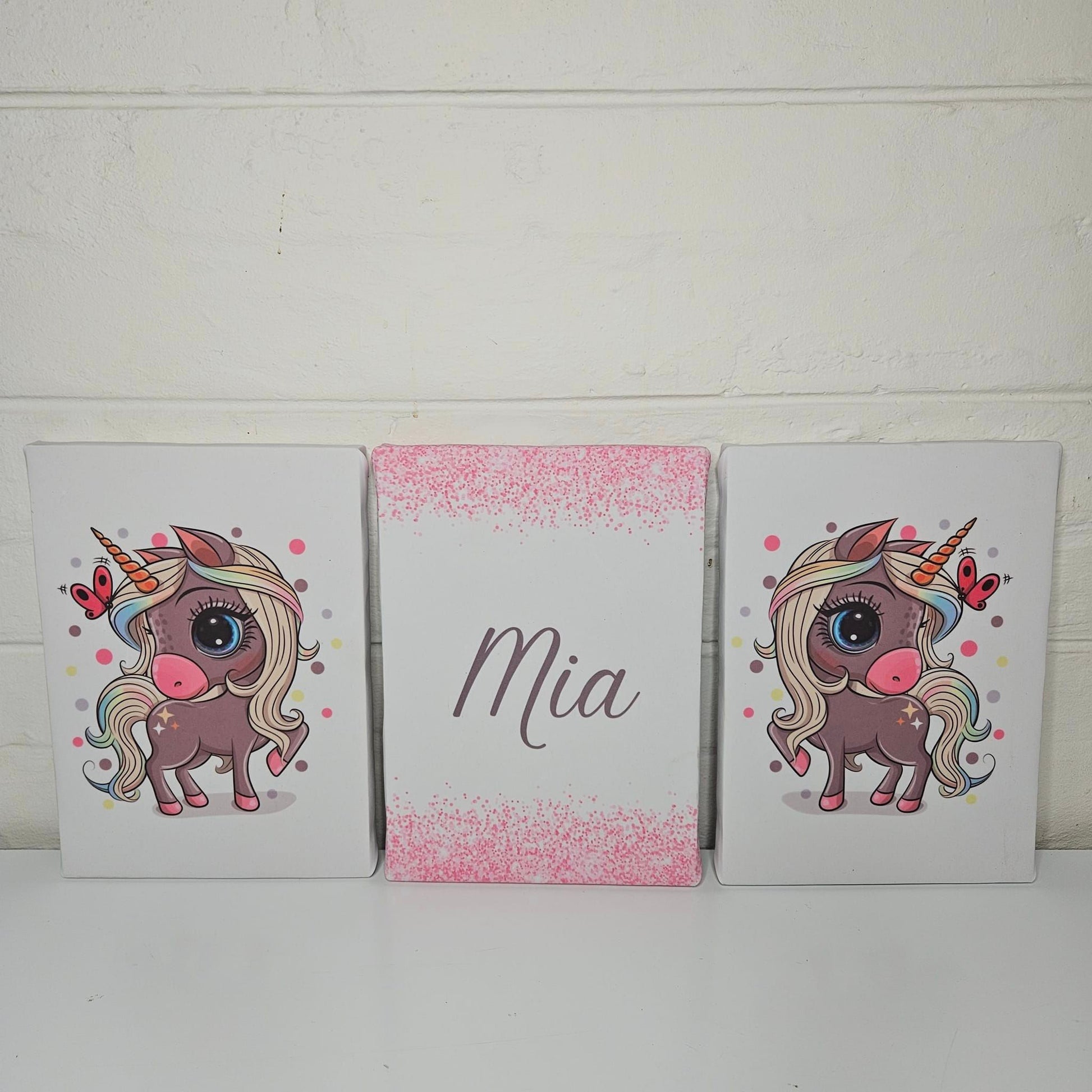 Pink Glitter Unicorn - Sew Just More