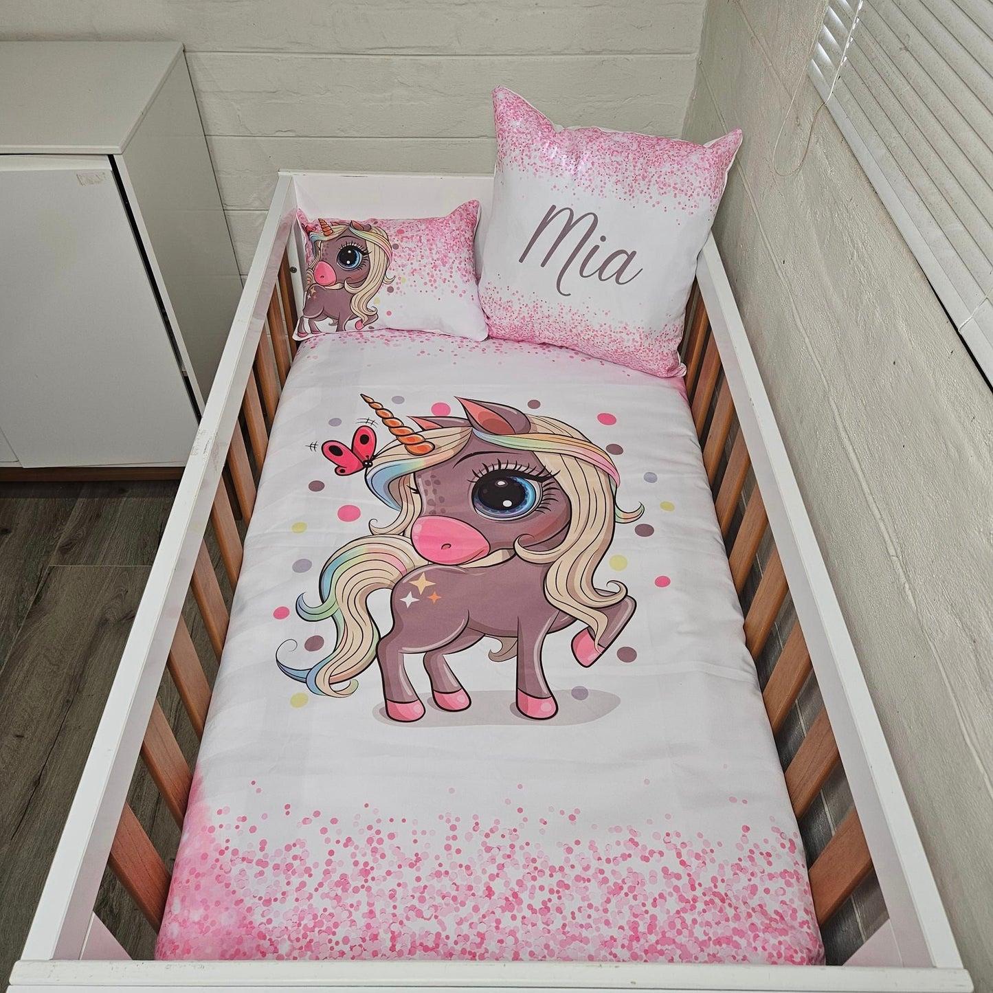 Pink Glitter Unicorn - Sew Just More