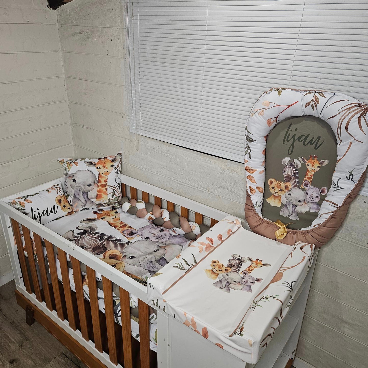 Light Brown and Olive Safari - Sew Just More