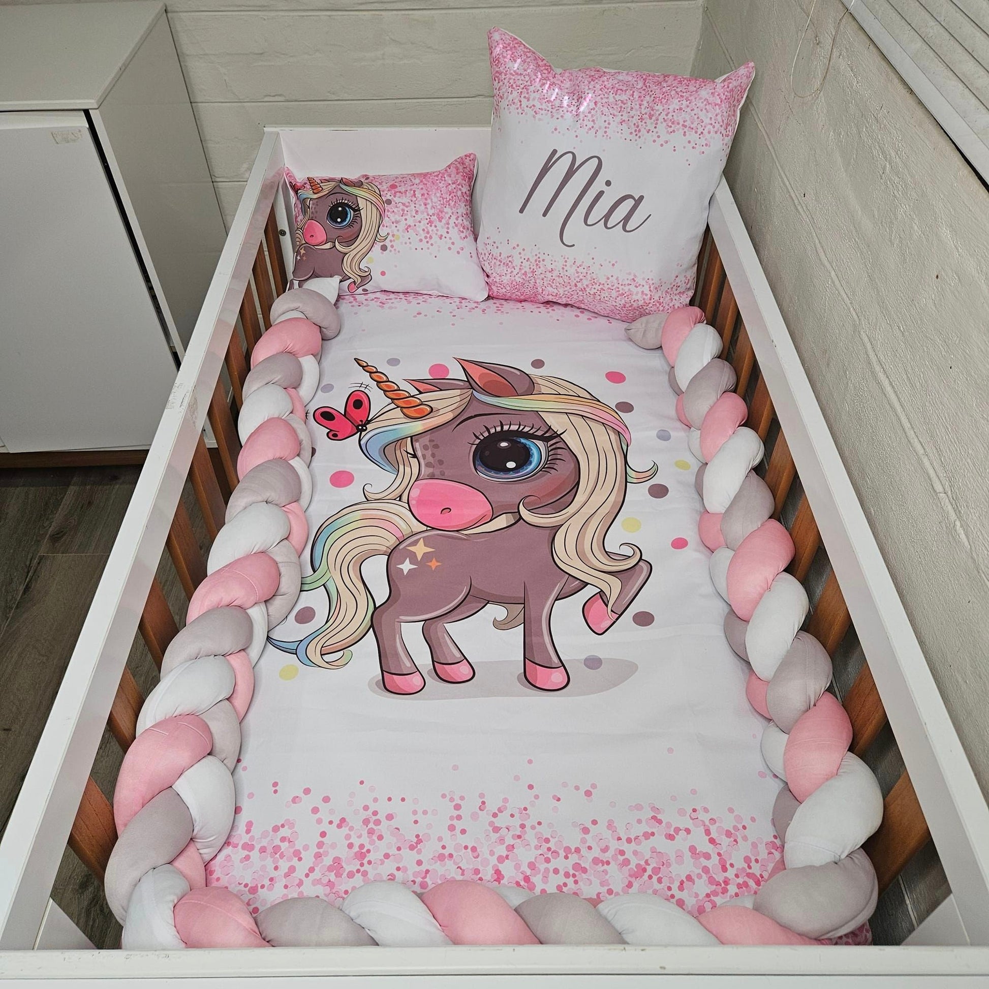 Pink Glitter Unicorn - Sew Just More