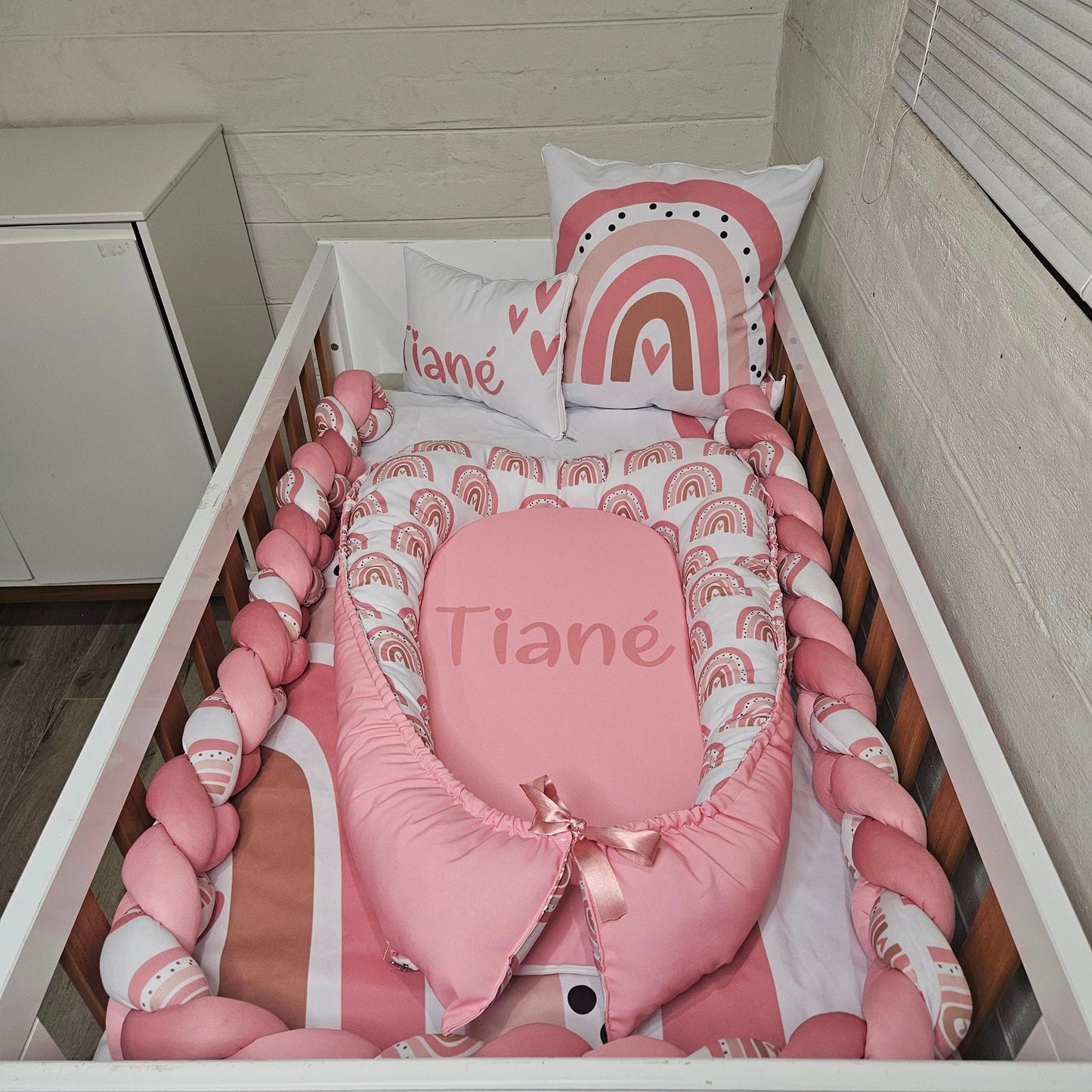 Boho Natural Pink Rainbow - Sew Just More