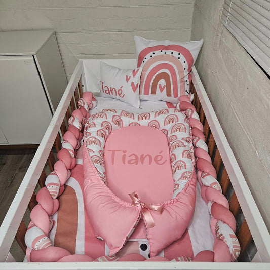 Boho Natural Pink Rainbow - Sew Just More