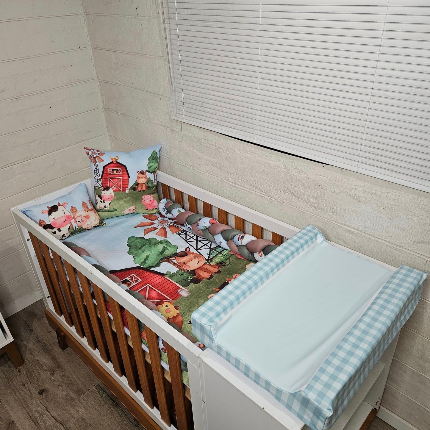 Picture Perfect Blue Farm Set - Sew Just More