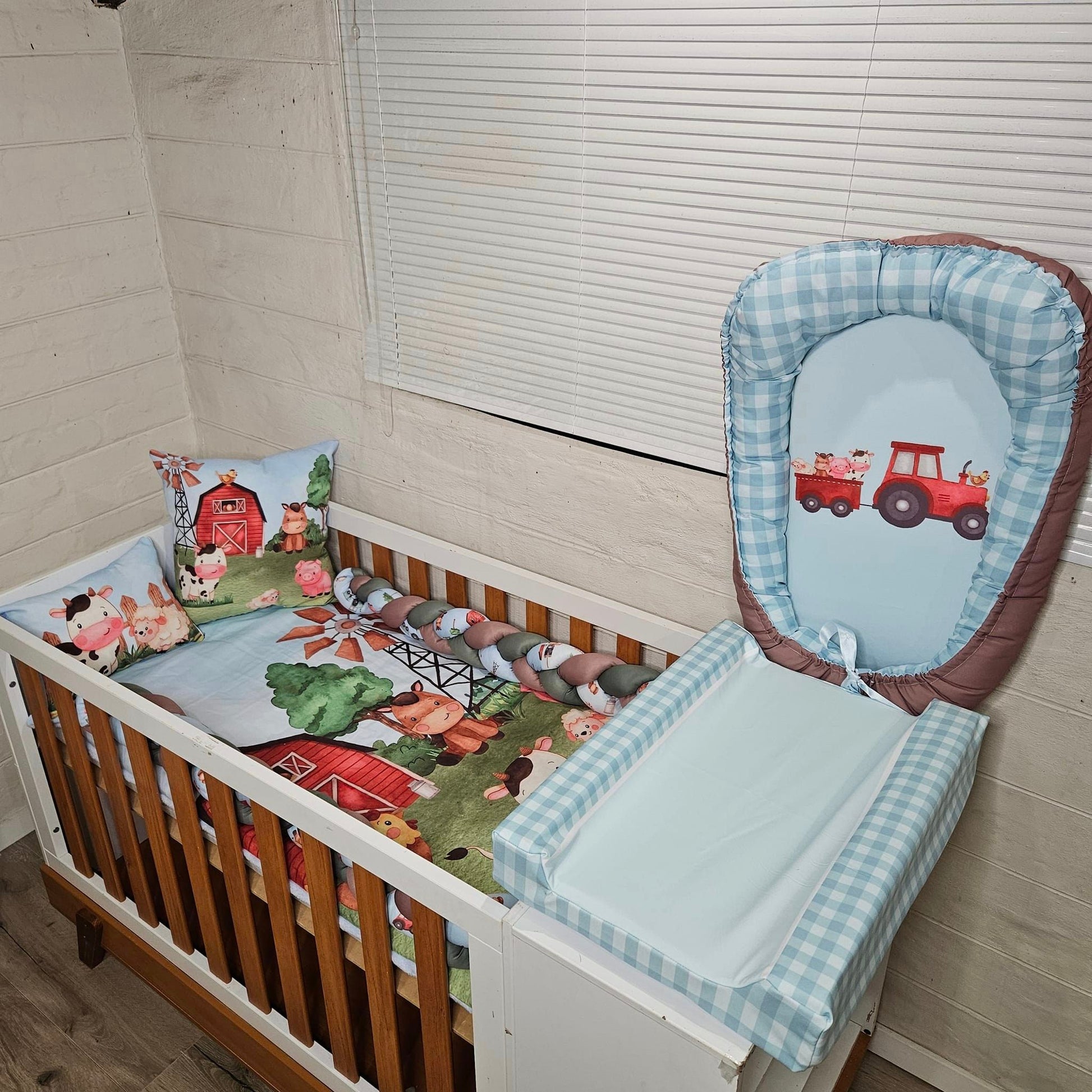 Picture Perfect Blue Farm Set - Sew Just More