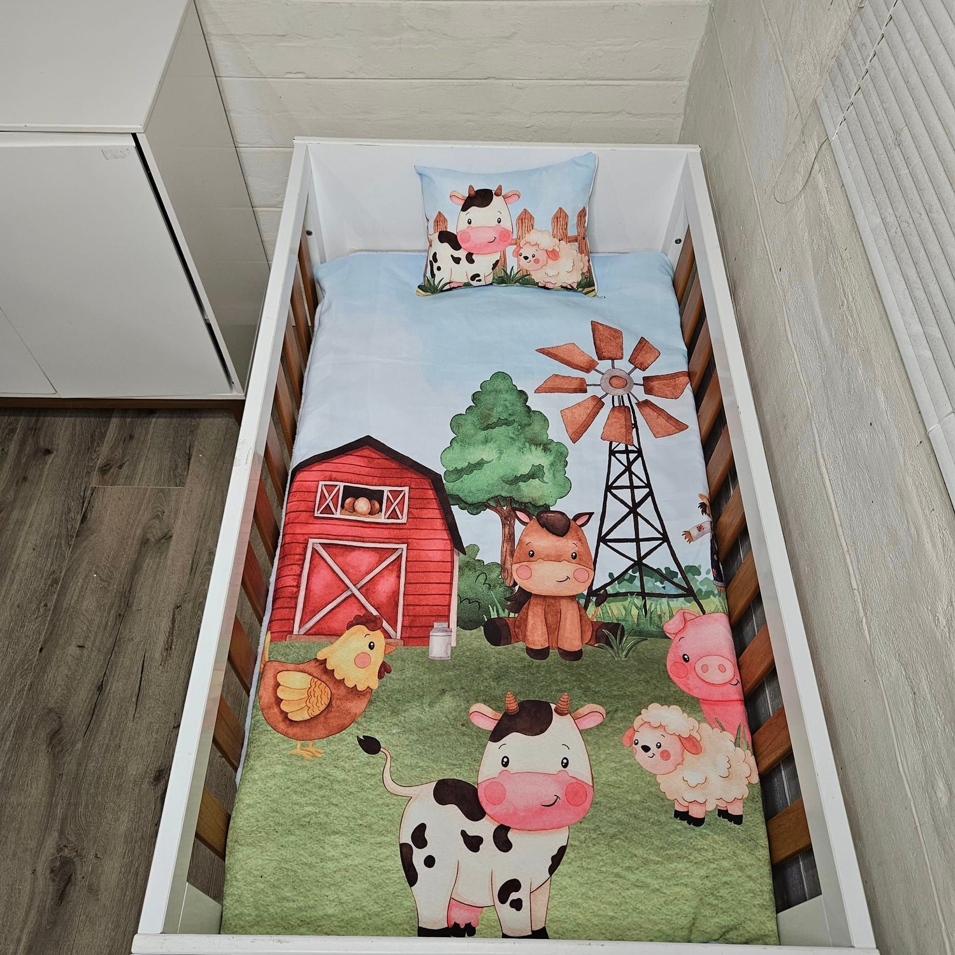 Picture Perfect Blue Farm Set - Sew Just More