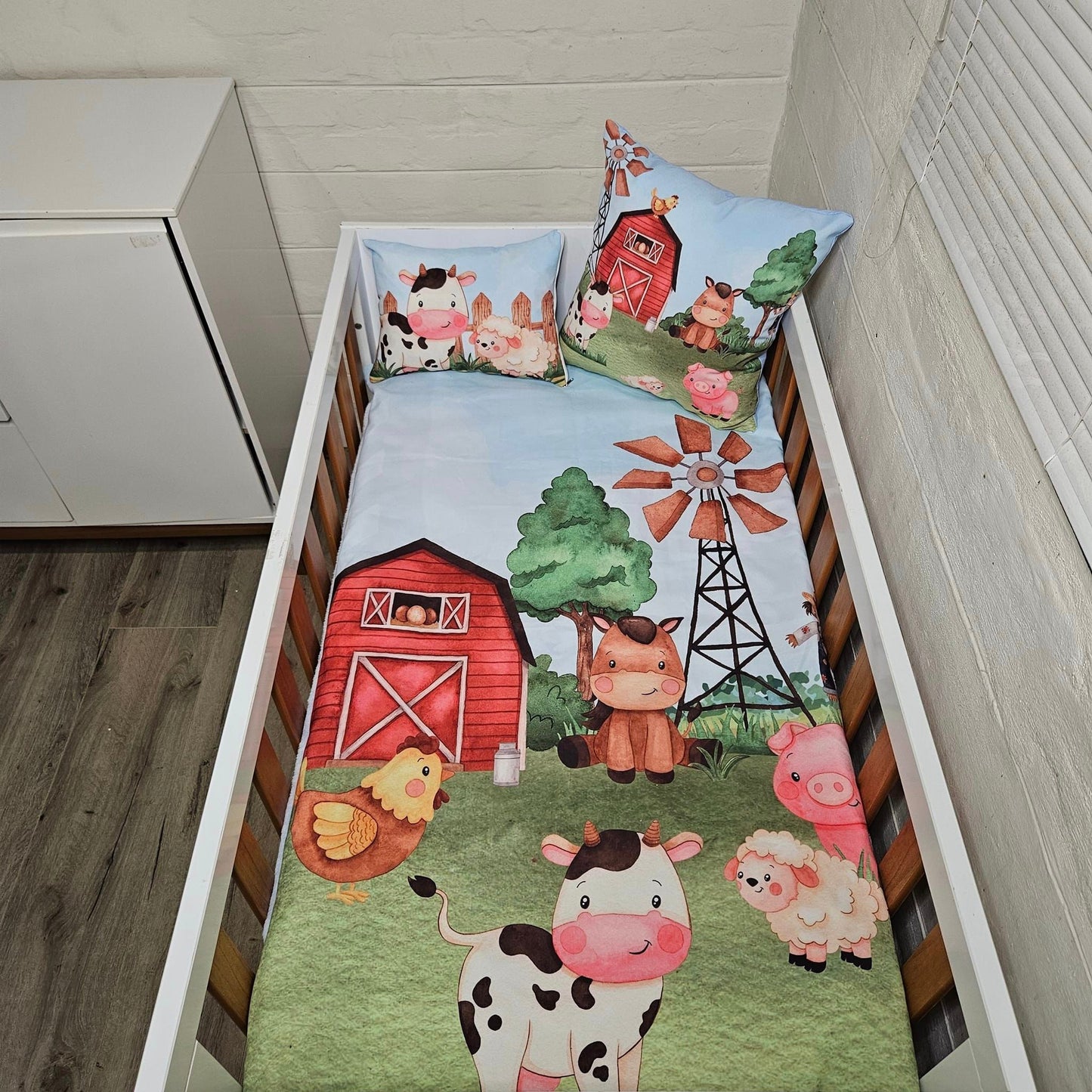Picture Perfect Blue Farm Set - Sew Just More