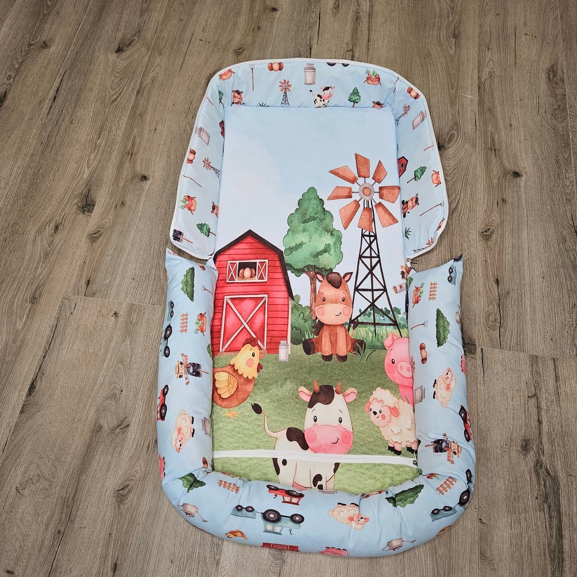 Picture Perfect Blue Farm Set - Sew Just More