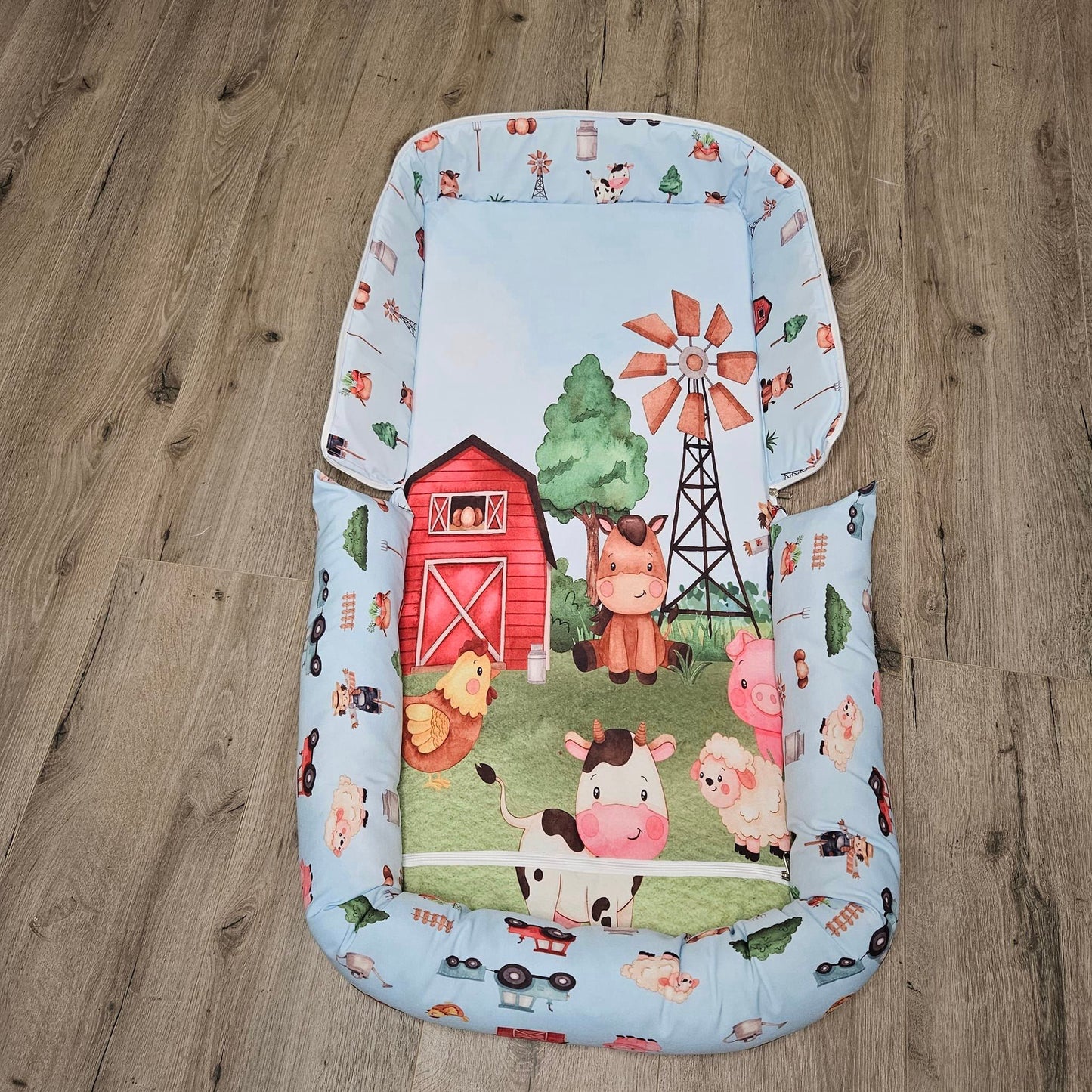 Picture Perfect Blue Farm Set - Sew Just More