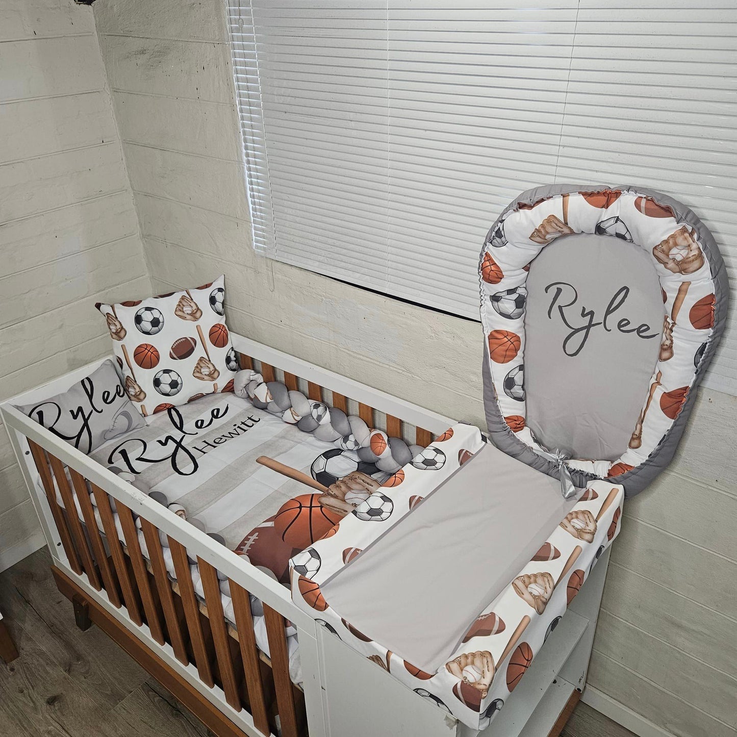 Classy Sports cot linen