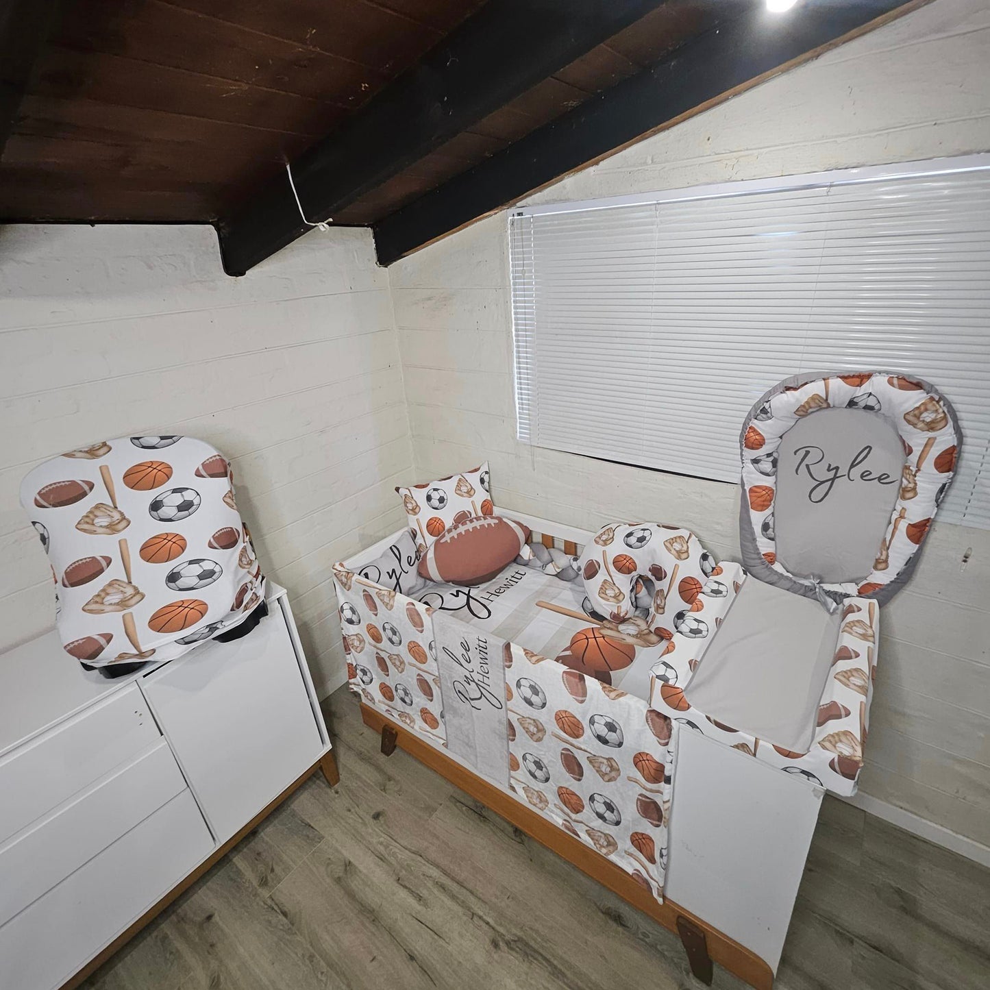 Classy Sports cot linen