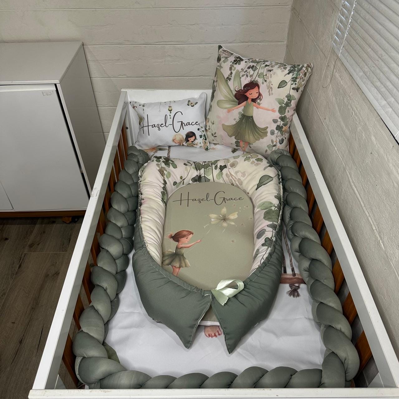 Green Forest Fairy Wonderland 🧚♀️ 🧚♂️ baby nest