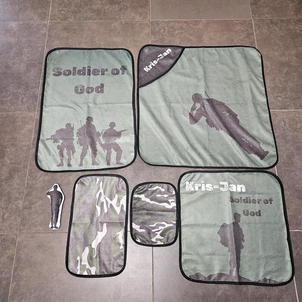 The Soldier Toweling set