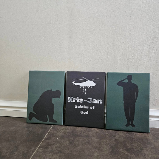 The Soldier  Canvas set