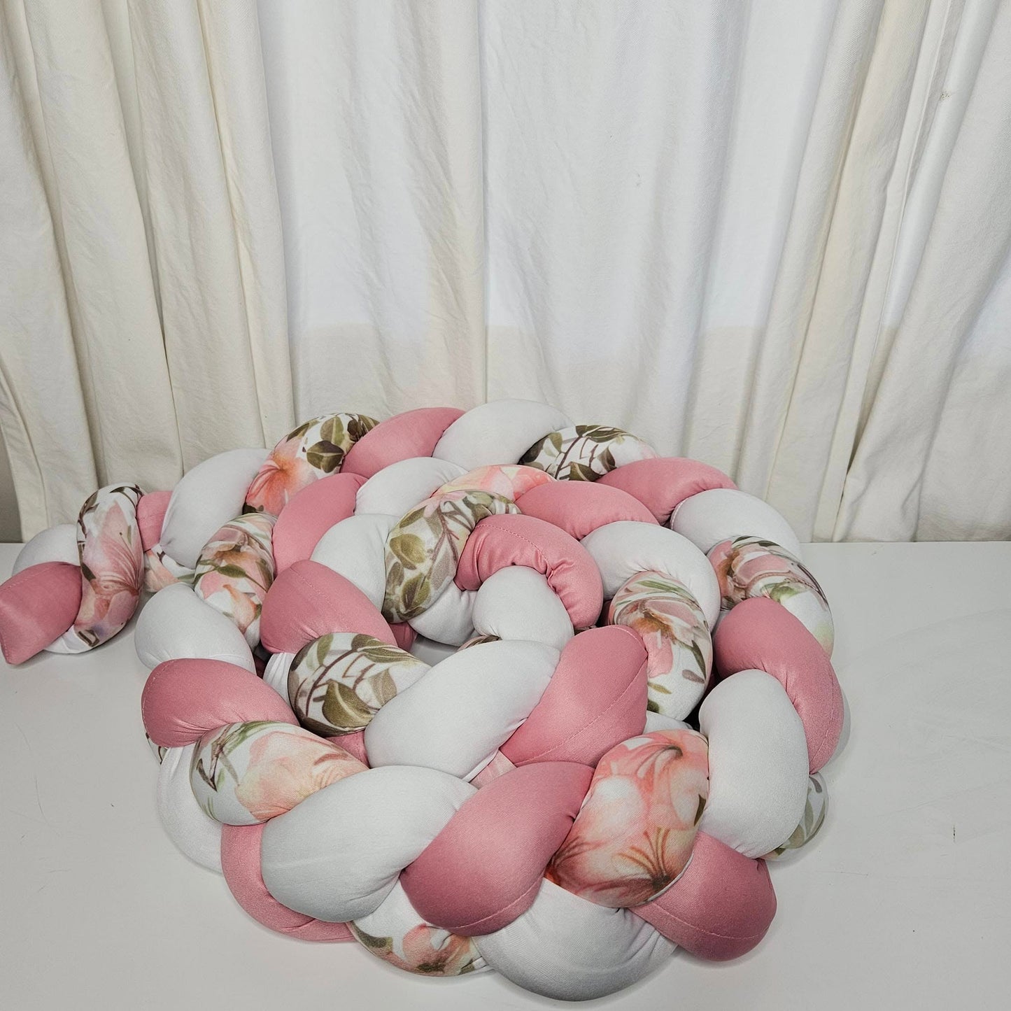 Custom Printed Field Flower Mice  cot linen