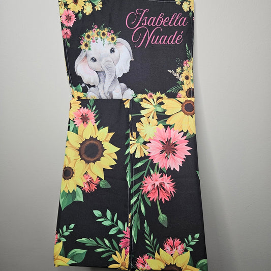 Sunflower Ellie Hanging diaper bag