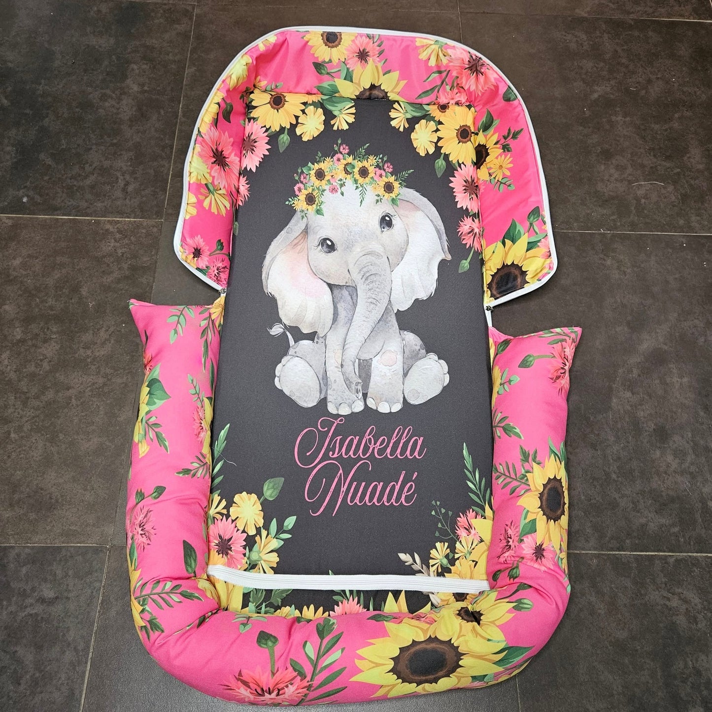 Sunflower Ellie travel nest Bag